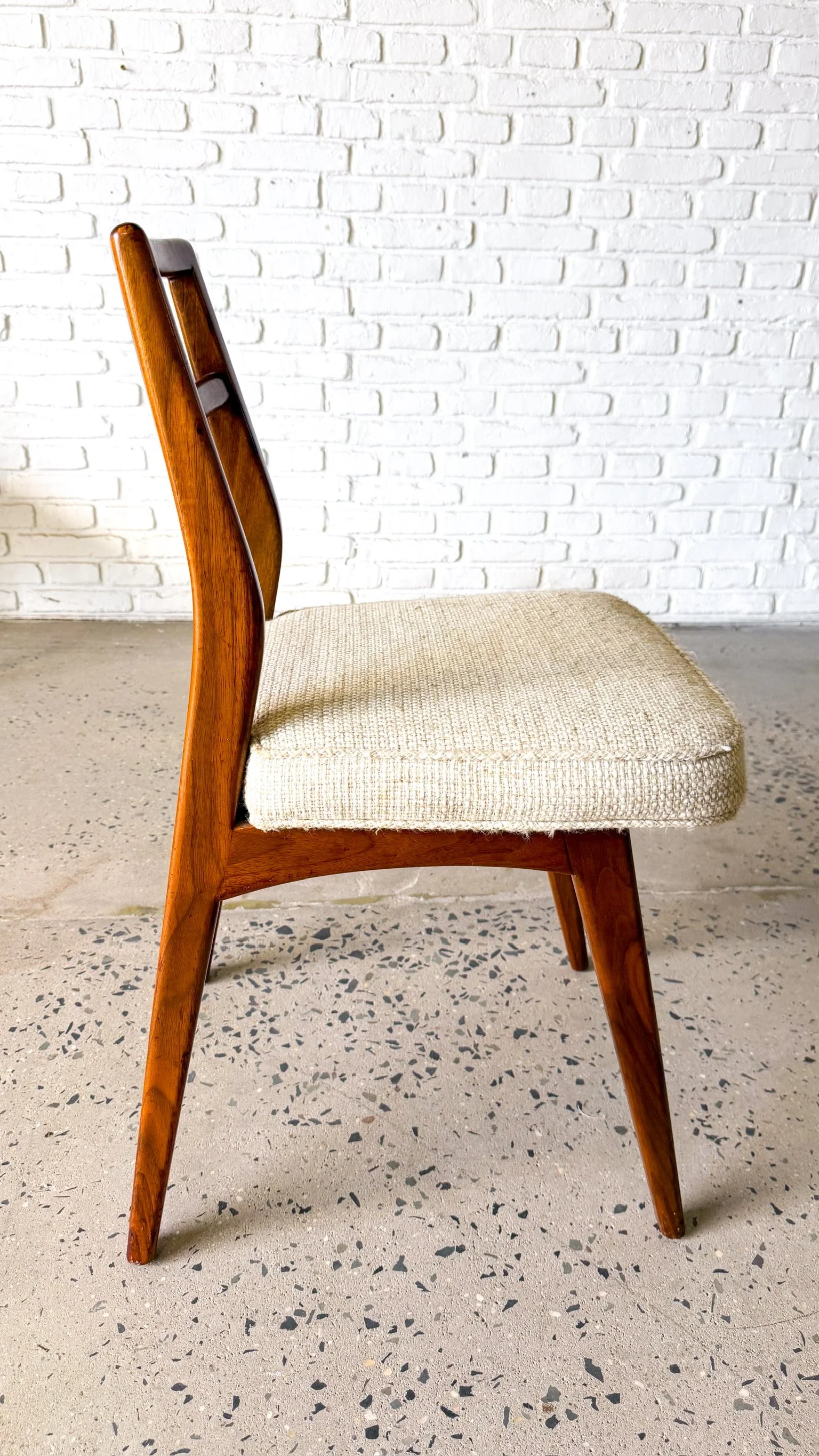 Mel Smilow Solid Walnut Set of 6 Dining Chairs23.jpg