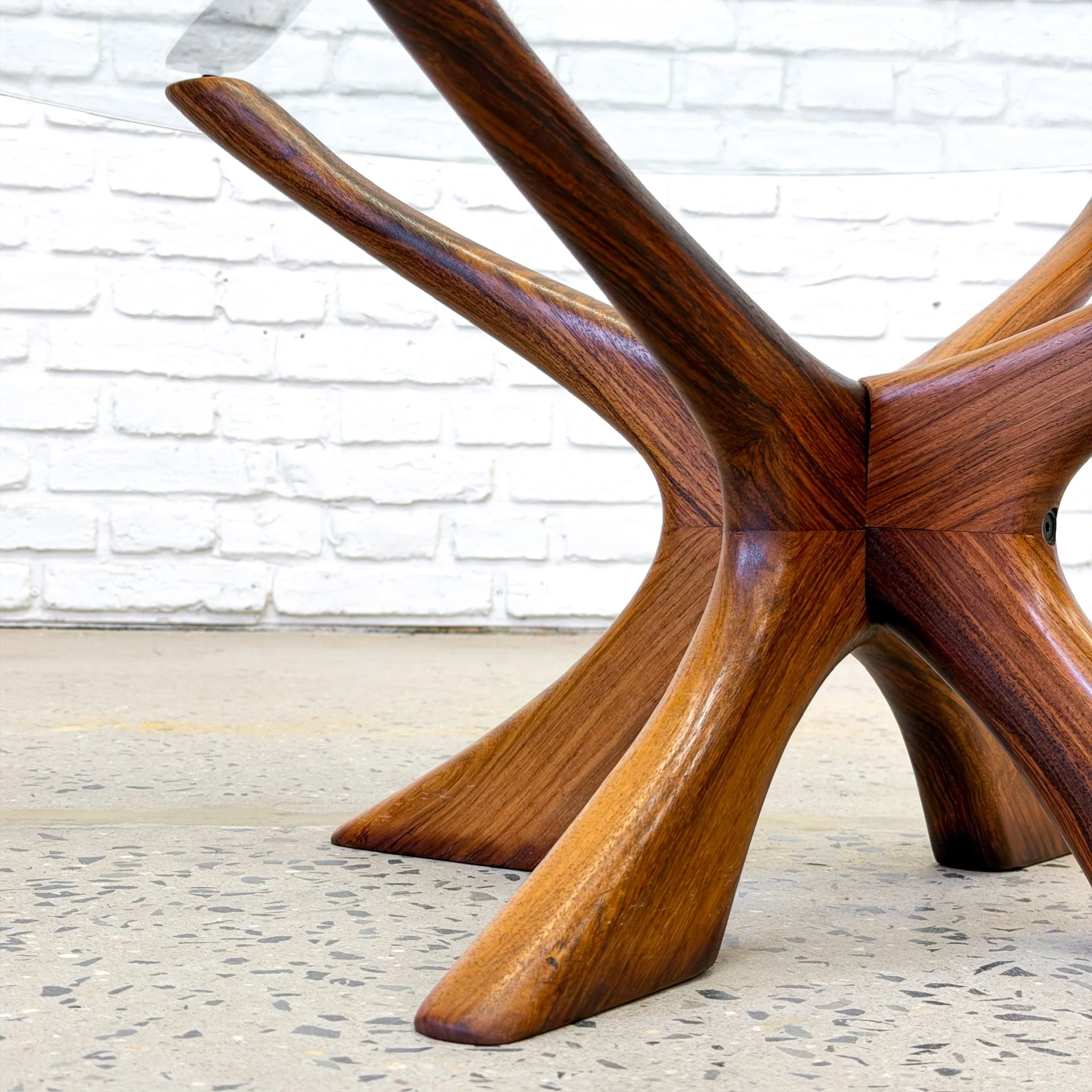 Illum Wikkelso for Neils Eilersen, Rosewood and Glass Coffee Table18.jpg