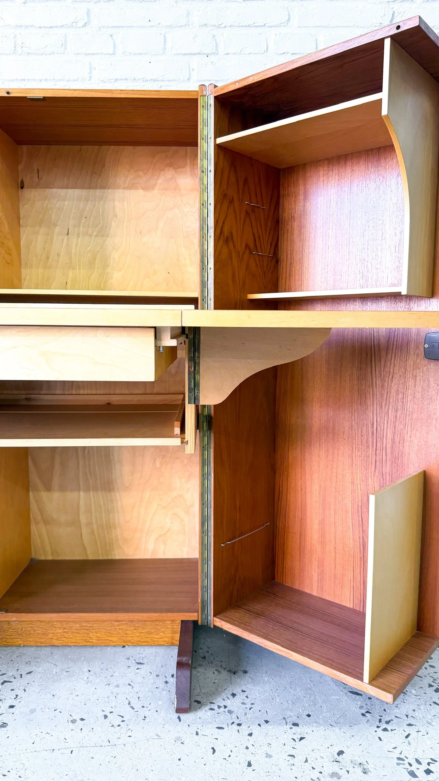 Danish Teak Desk in a Box34.JPG