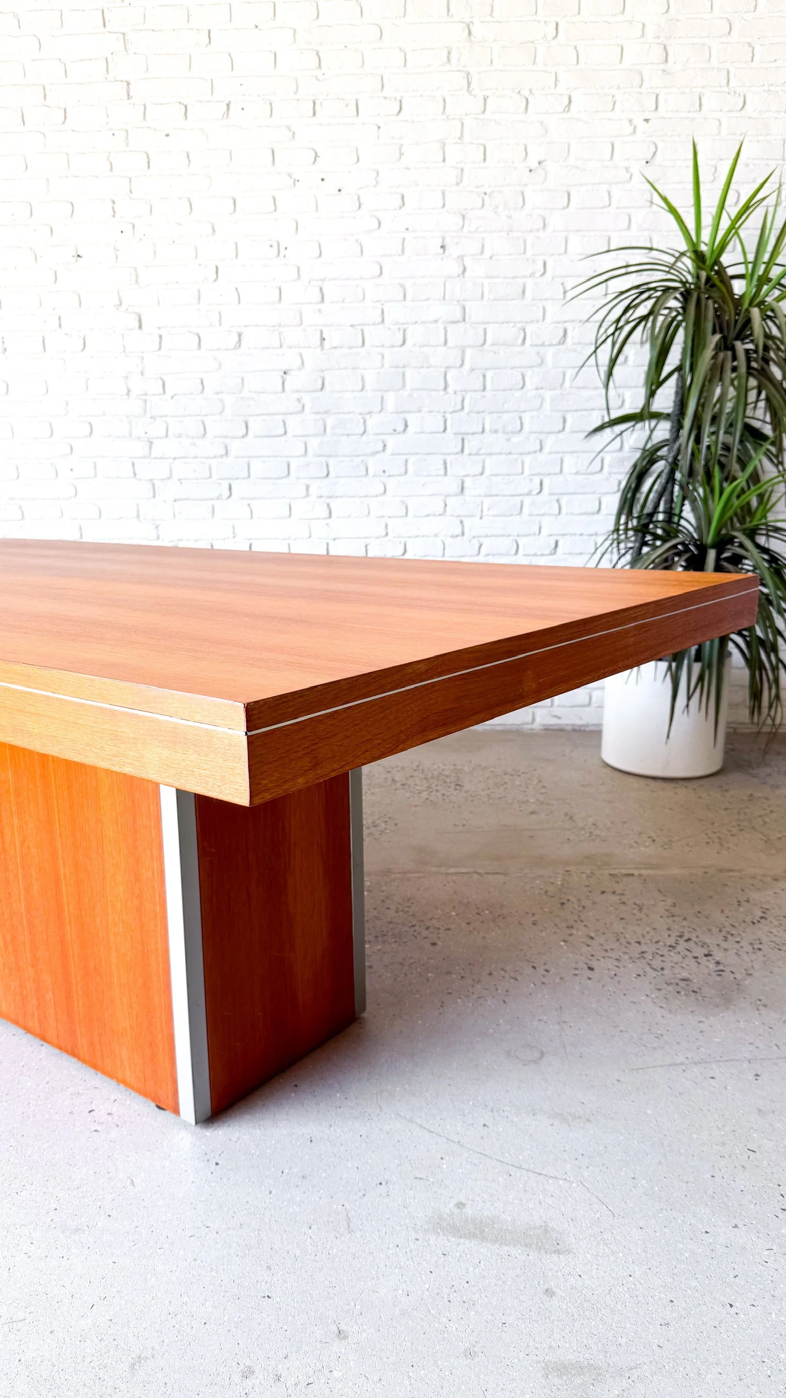 Minimalist Teak 1970s Dining Table4.JPG