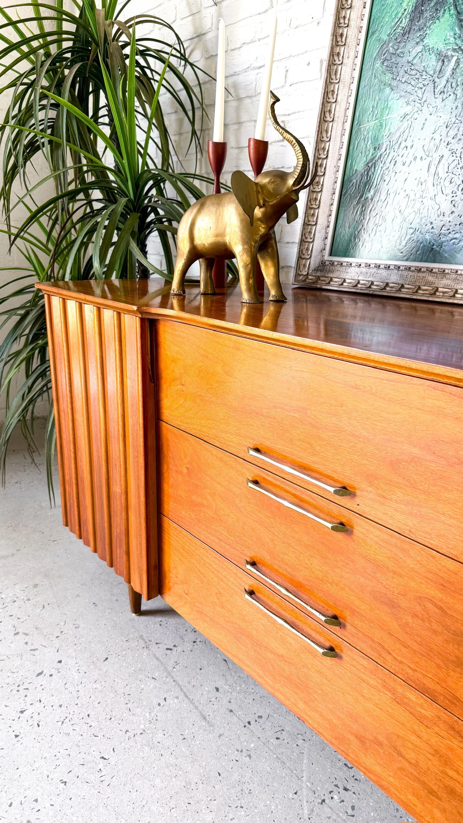 1960s Walnut Credenza by United Furniture Co. (Copy)