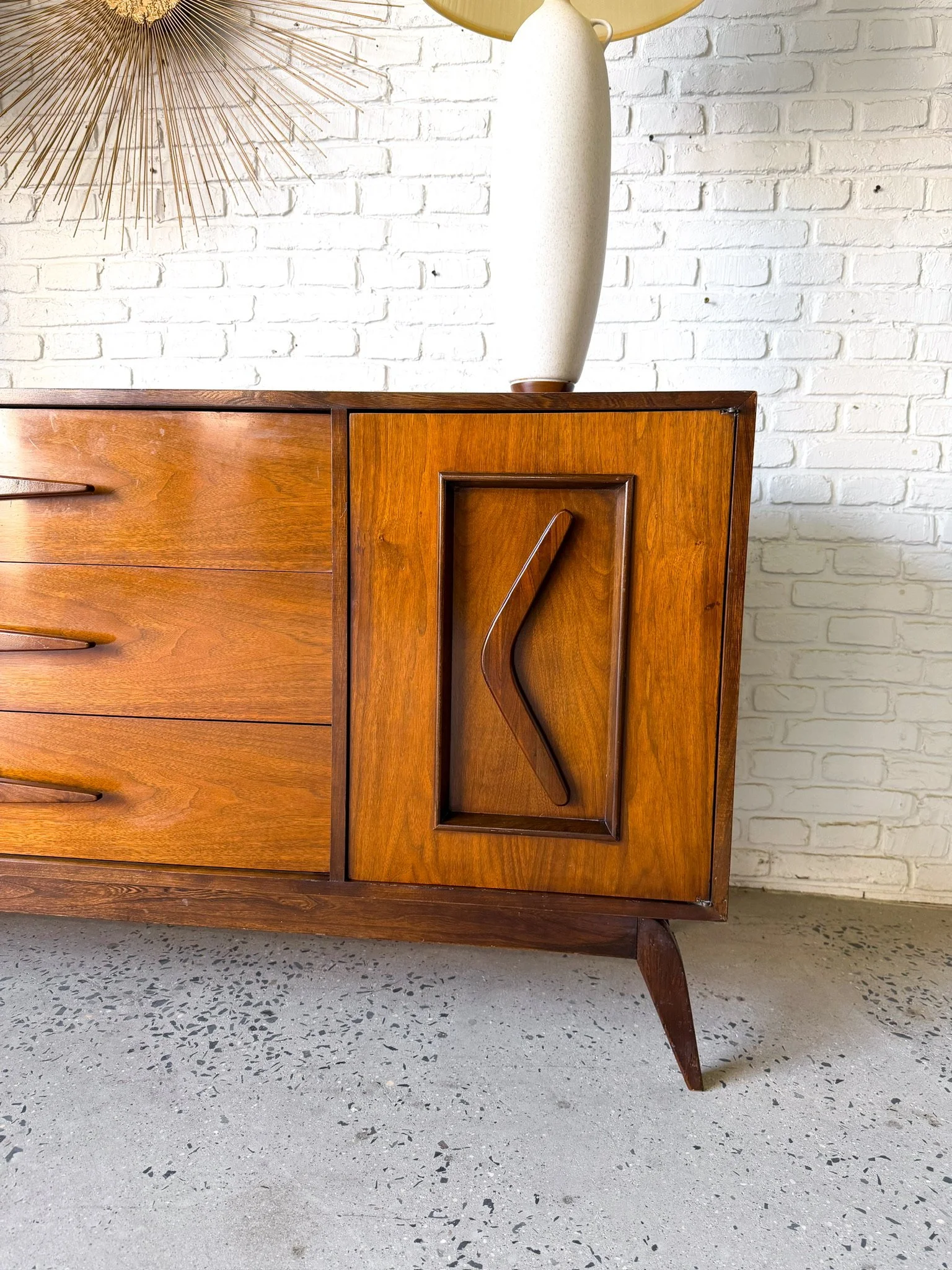 4 piece Walnut Bedroom Set Circa 1960s7.jpg