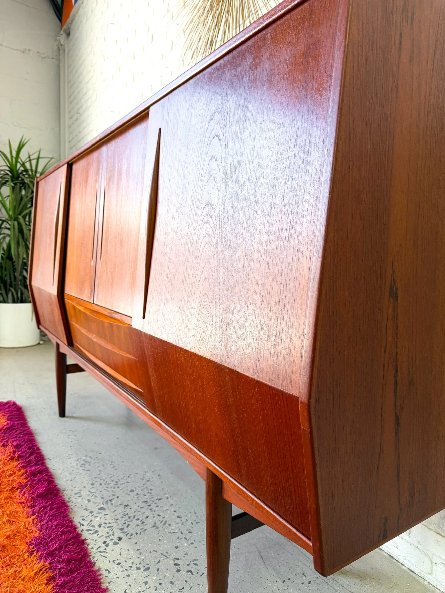E. W. BACH DANISH TEAK HIGHBOARD C. 1960S6.jpg