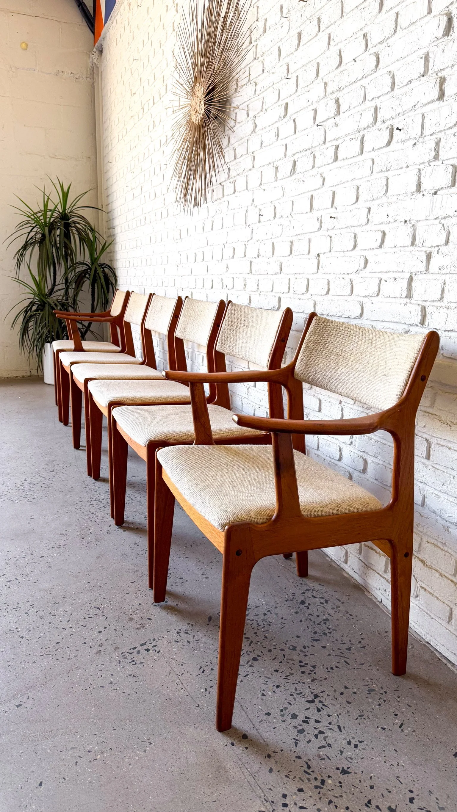 Teak dining chairs c. 1960s set of 66.jpg