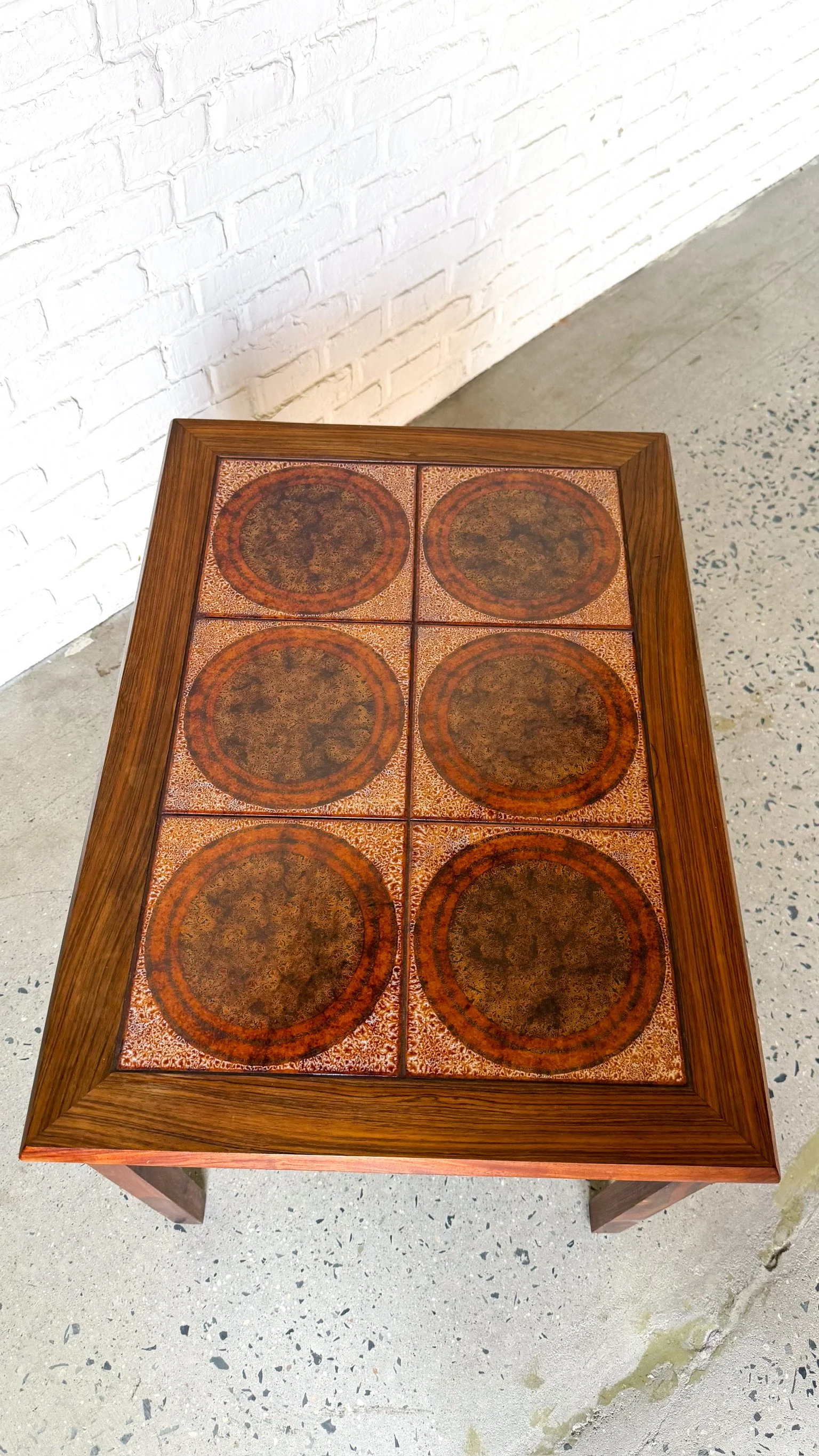 Danish Modern Rosewood and Tile Top Side Table3.jpg