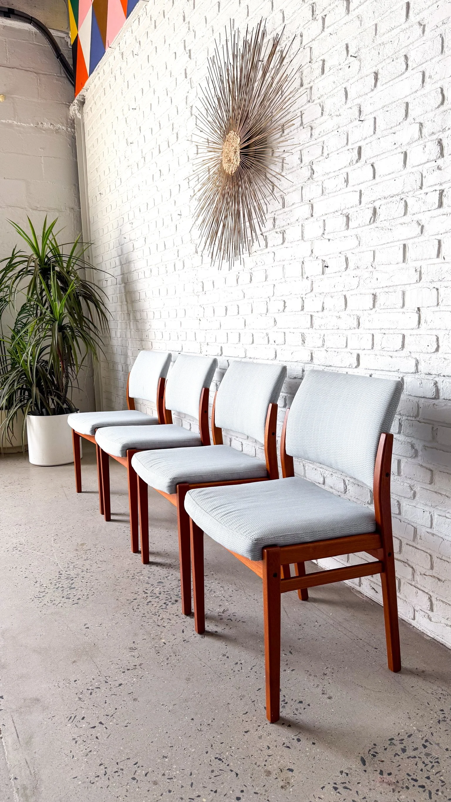 Mid Century Teak Upholstered Dining Chairs3.jpg