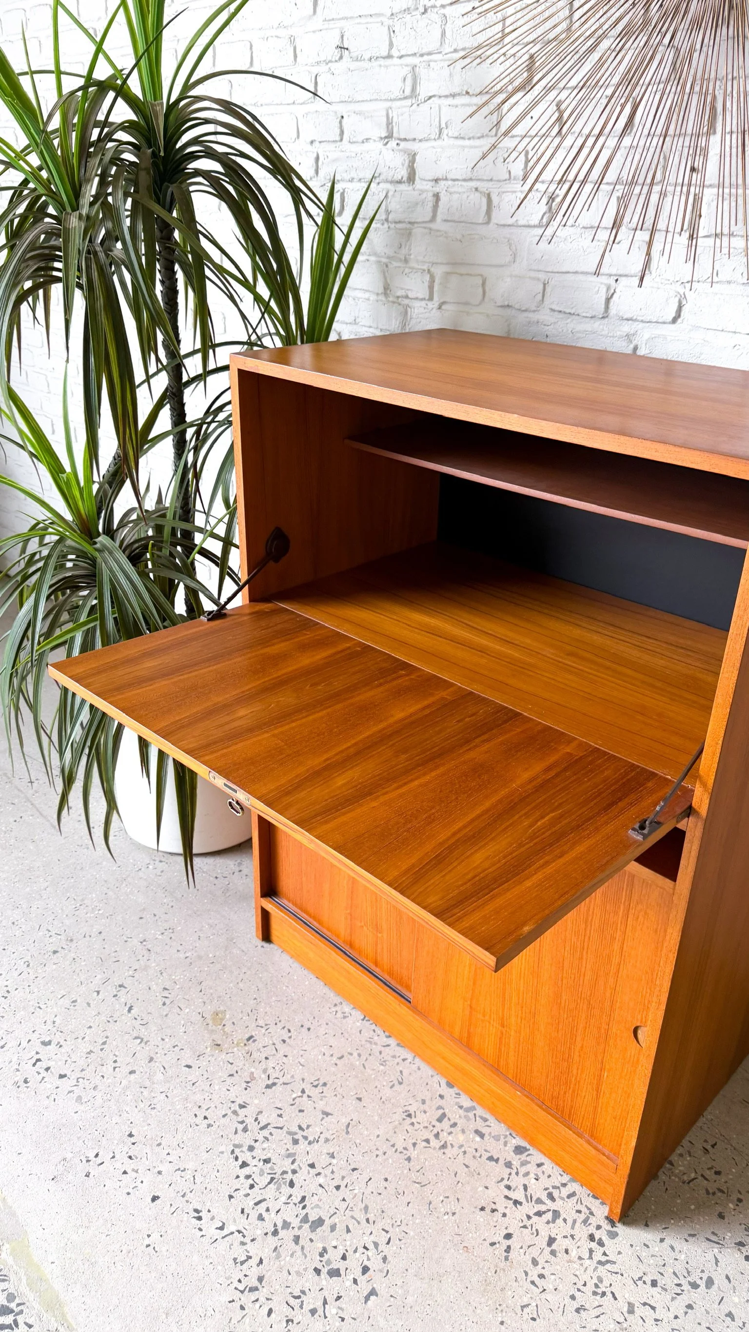 Teak Desk or Bar with fold down flap7.jpg