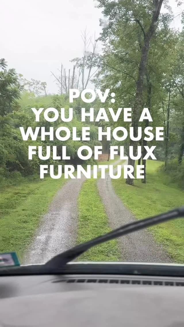 Please enjoy this tour of a house full of Flux Modern furniture.
John and Sarah have been long time customers of flux, so it was cool to see all these pieces together in their home.
❤️DnD