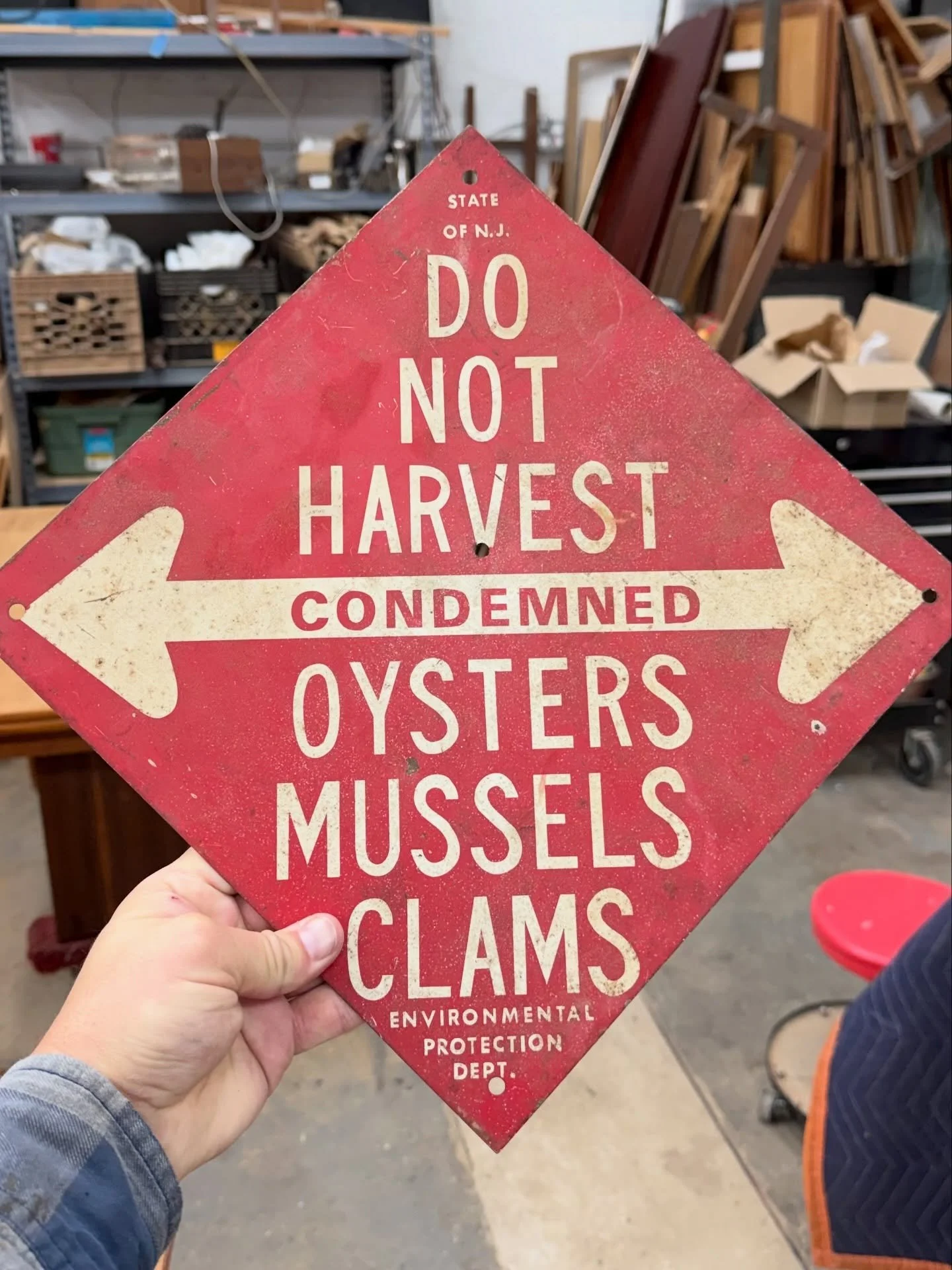 Come to New Jersey, where we have condemned clams. 🤗