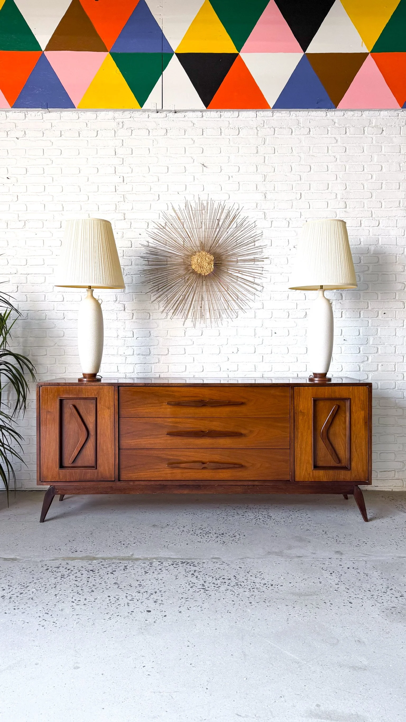 4 piece Walnut Bedroom Set Circa 1960s1.jpg