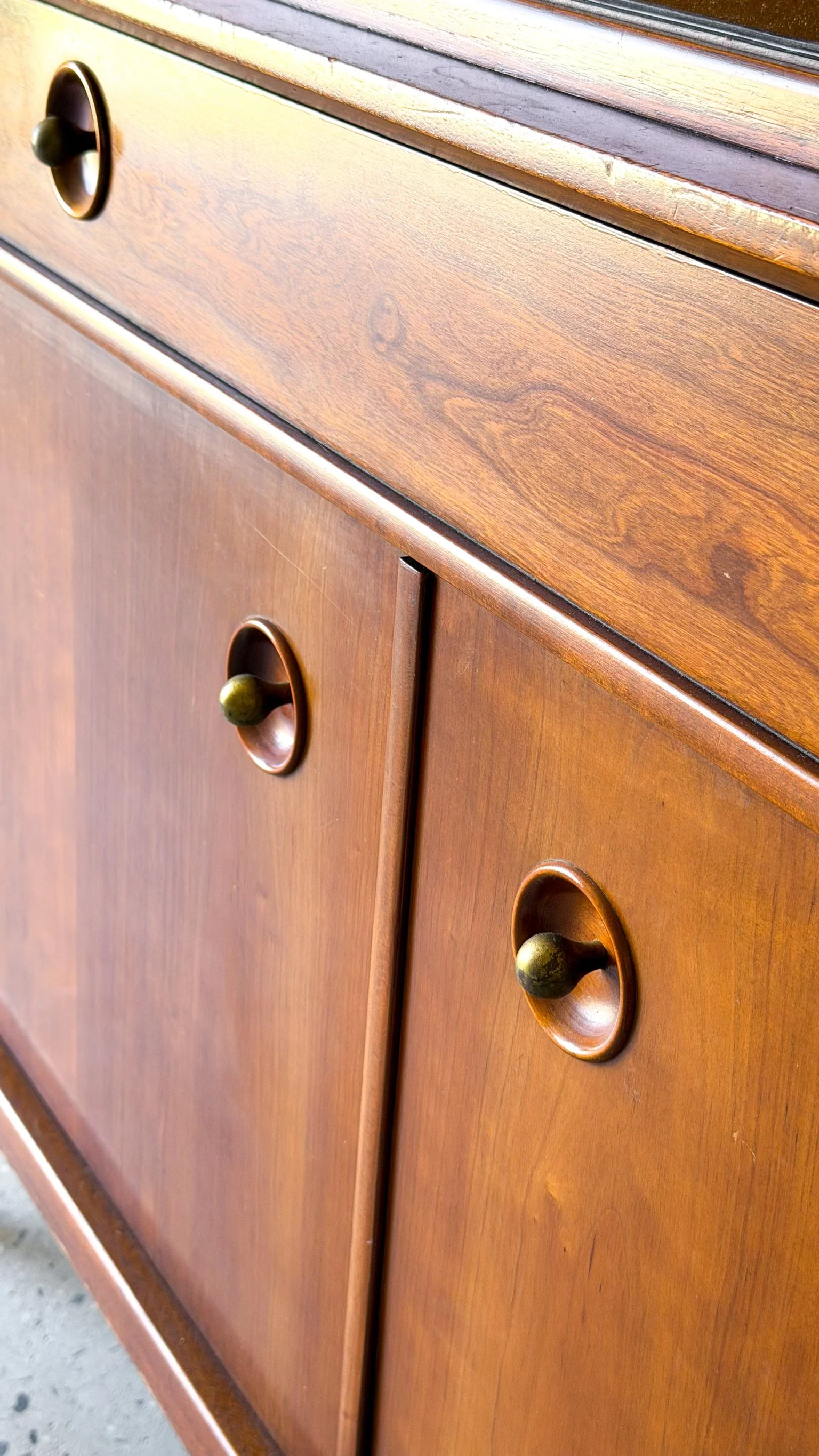 Drexel Counterpoint by John Van Koert Walnut Hutch5.jpg