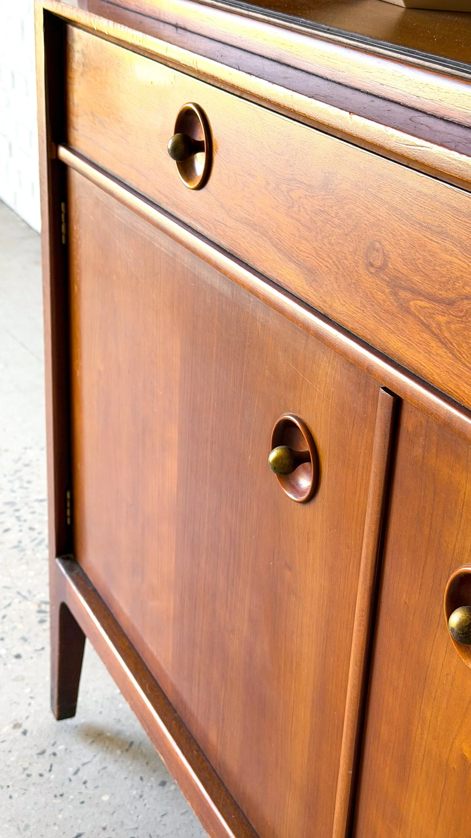 Drexel Counterpoint by John Van Koert Walnut Hutch6.jpg