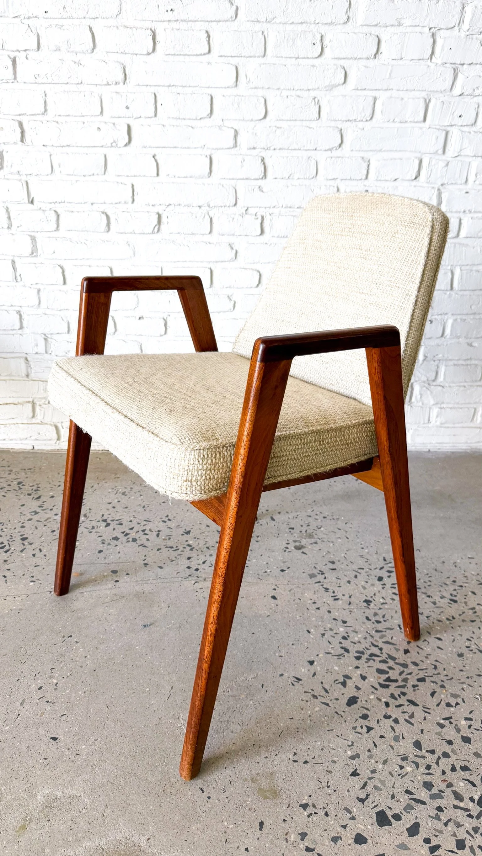 Mel Smilow Solid Walnut Set of 6 Dining Chairs8.jpg