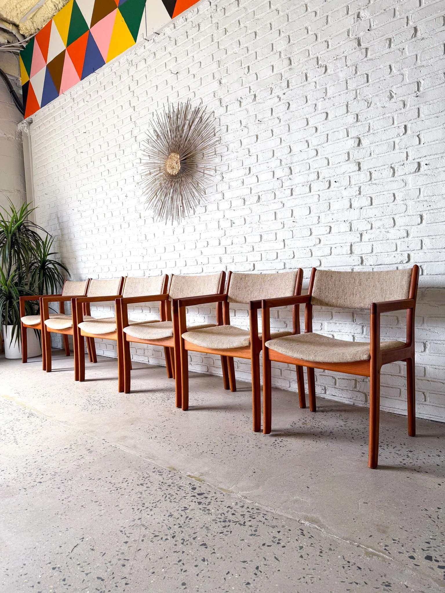 Teak Dining Chairs With Arms Set of 6 by D-Scan8.jpg