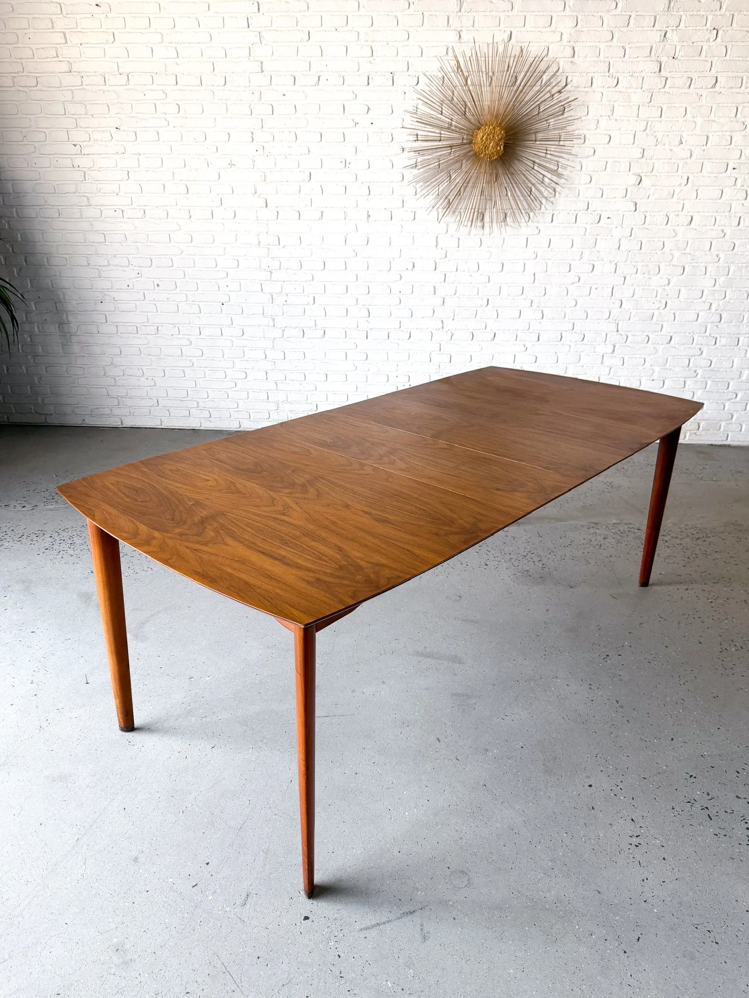 Mid Century Walnut Dining Table with 2 leaves11.jpg