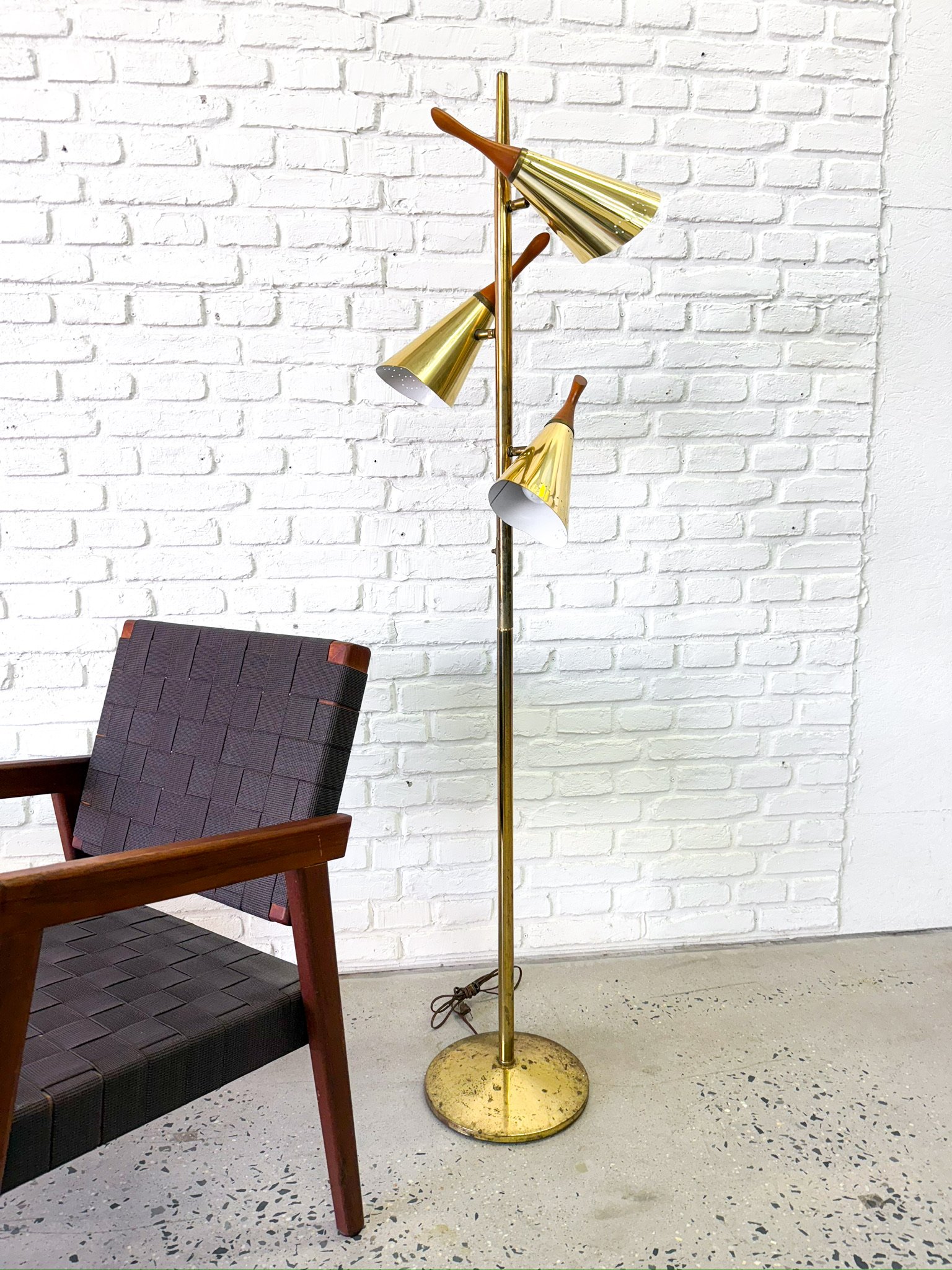 1950s Woven Strap Chair2.JPG