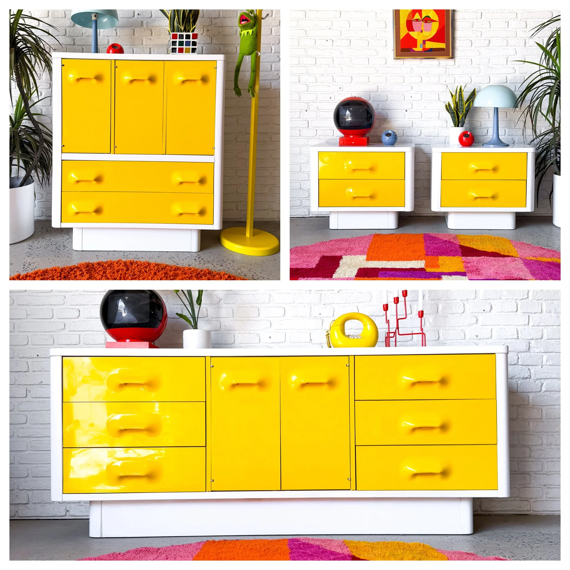 Yellow Broyhill Bedroom Set.JPG