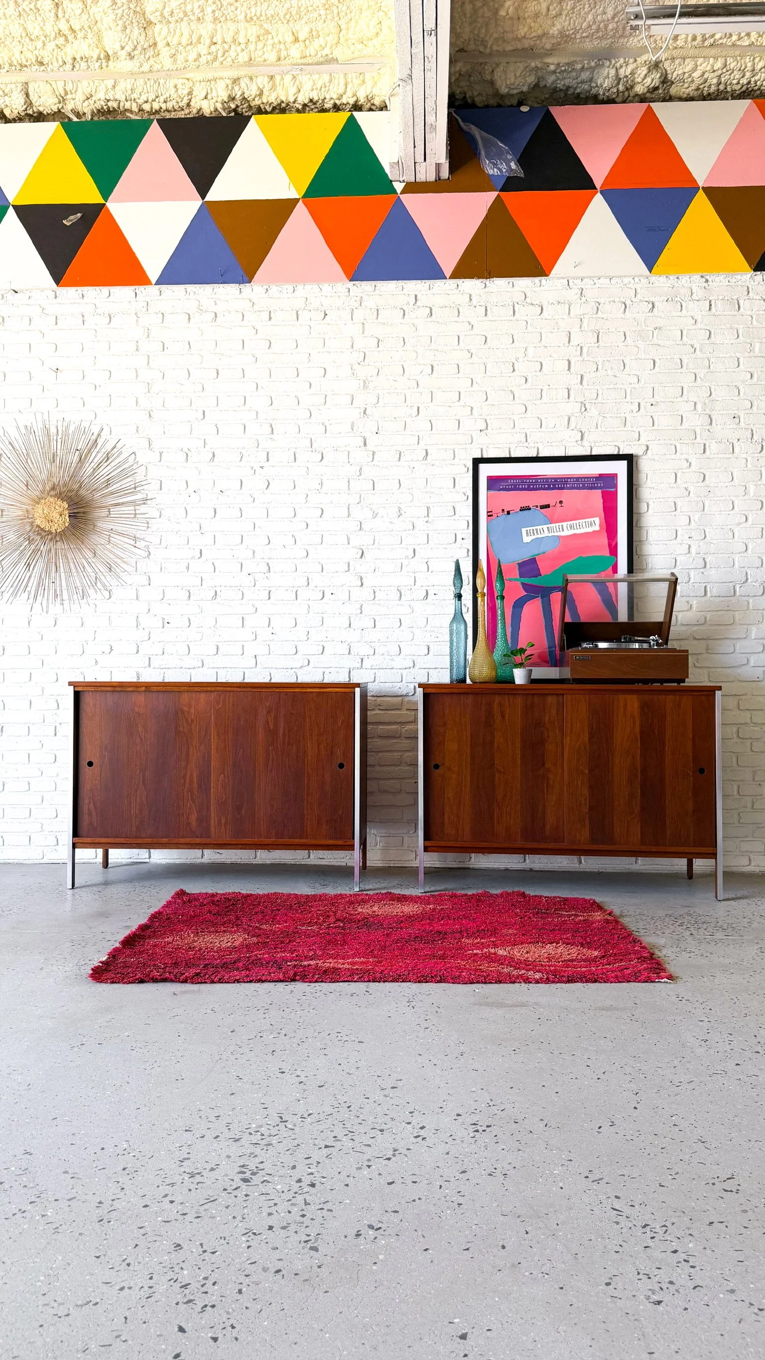 Paul McCobb Linear Group Walnut Credenzas16.jpg