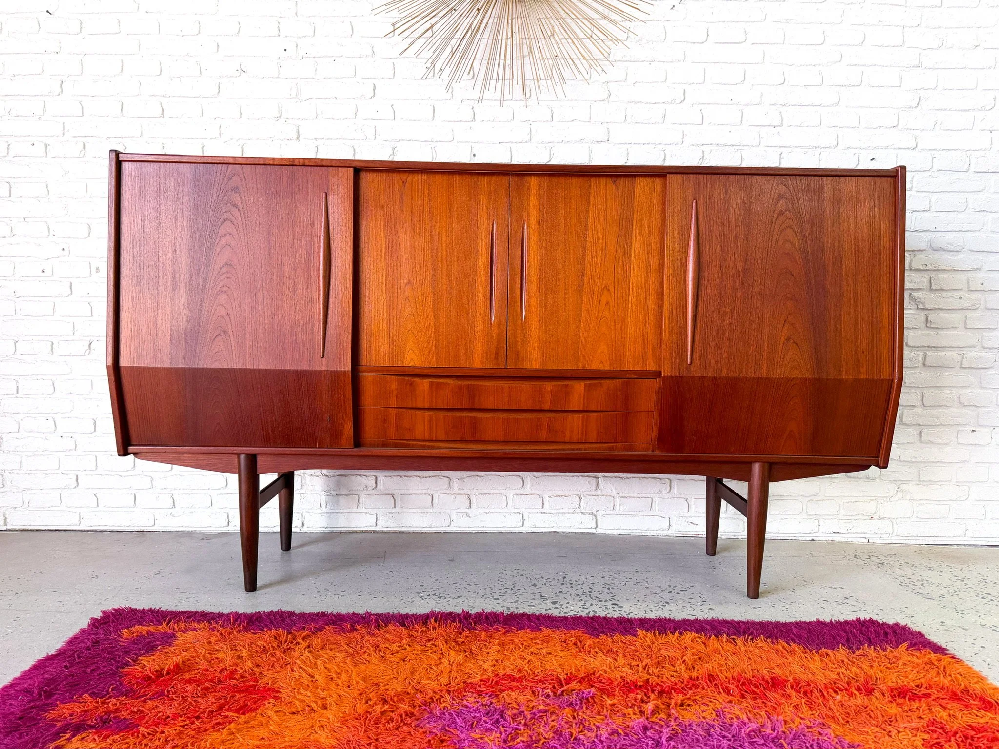 E. W. BACH DANISH TEAK HIGHBOARD C. 1960S2.jpg