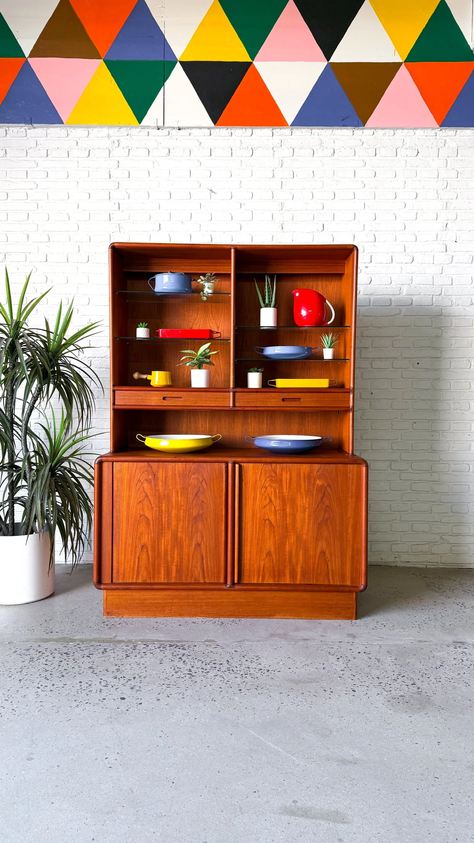 Danish Modern Teak Hutch by Kibaek6.jpg