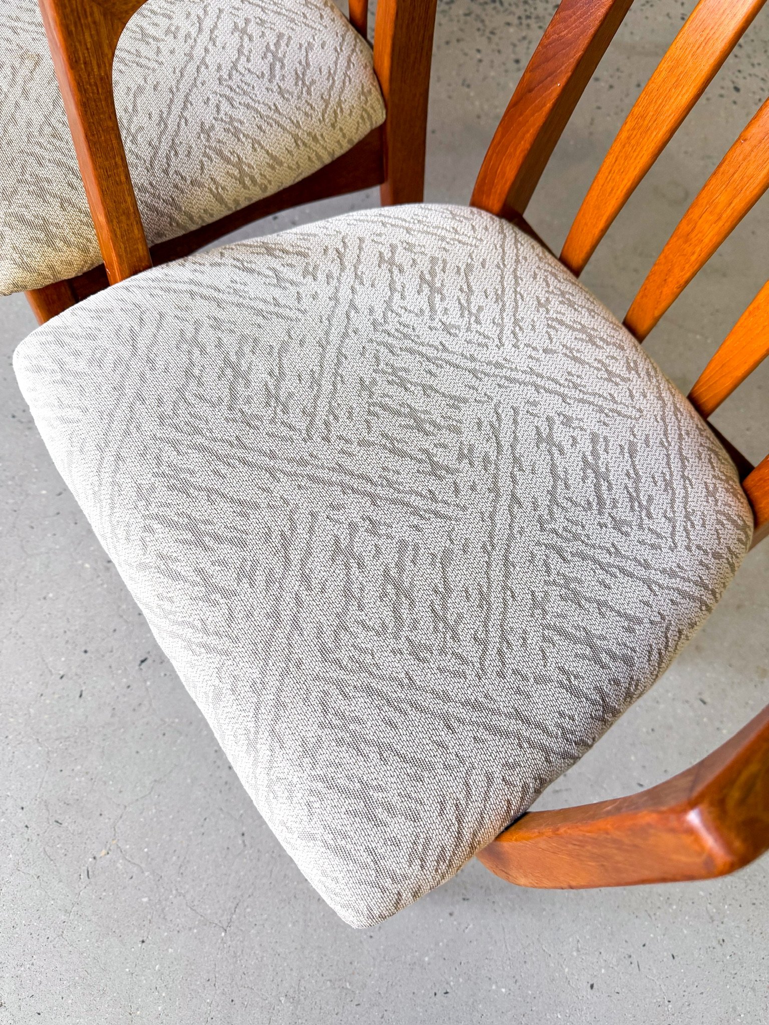 Solid teak highback dining chairs Made in Sweden by Svegards3.jpg