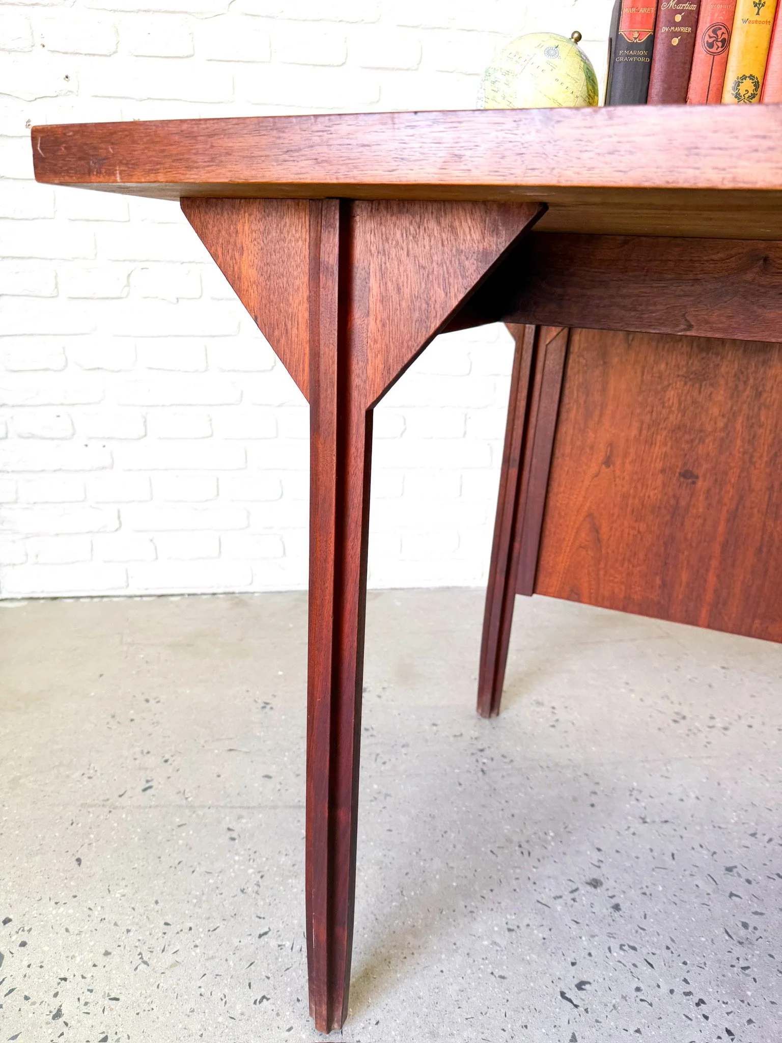 1960s Walnut Desk by John Stuart6.JPG