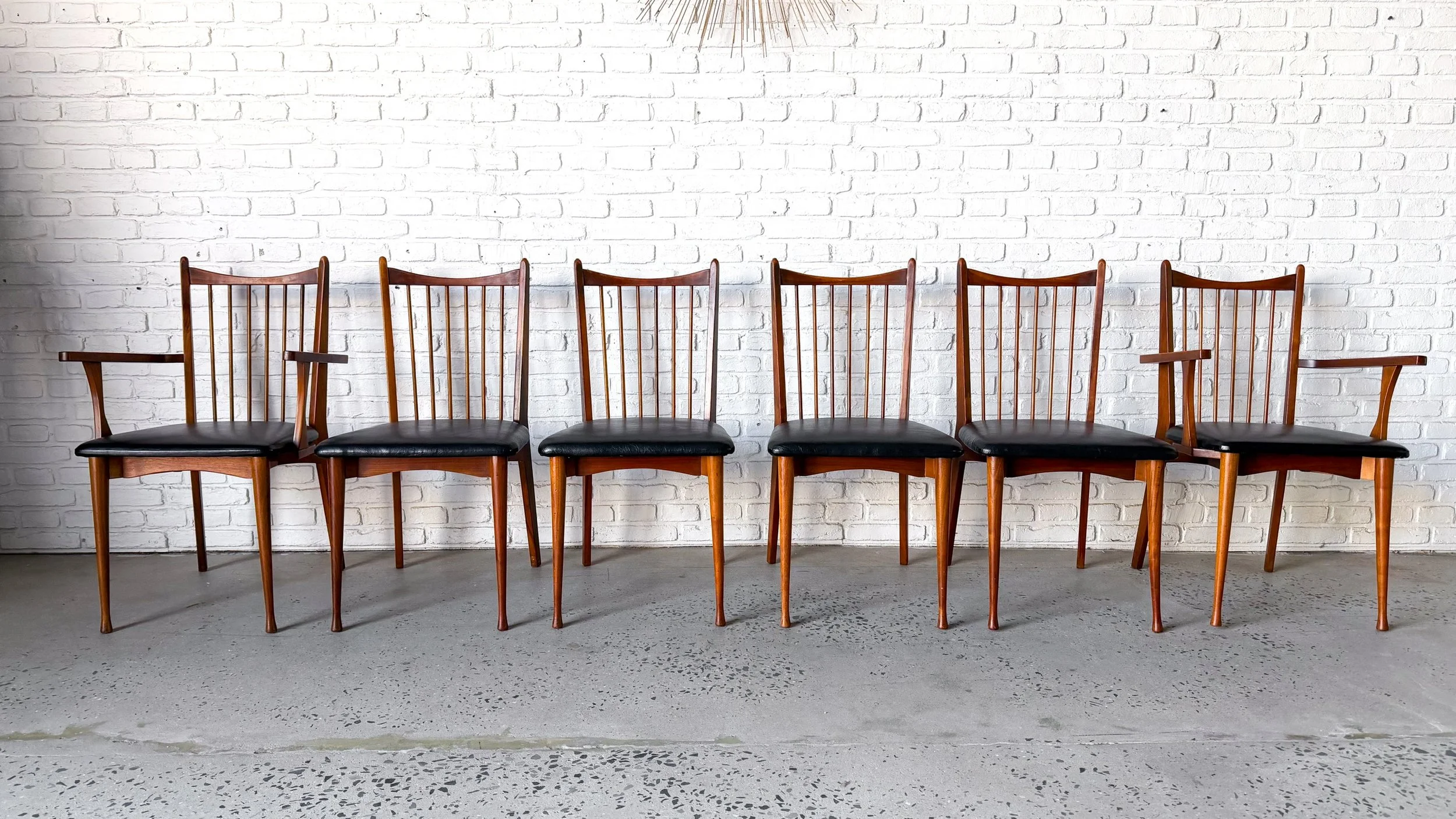 Mid Century Modern Walnut Dining Chairs with Spindle Backs2.jpg