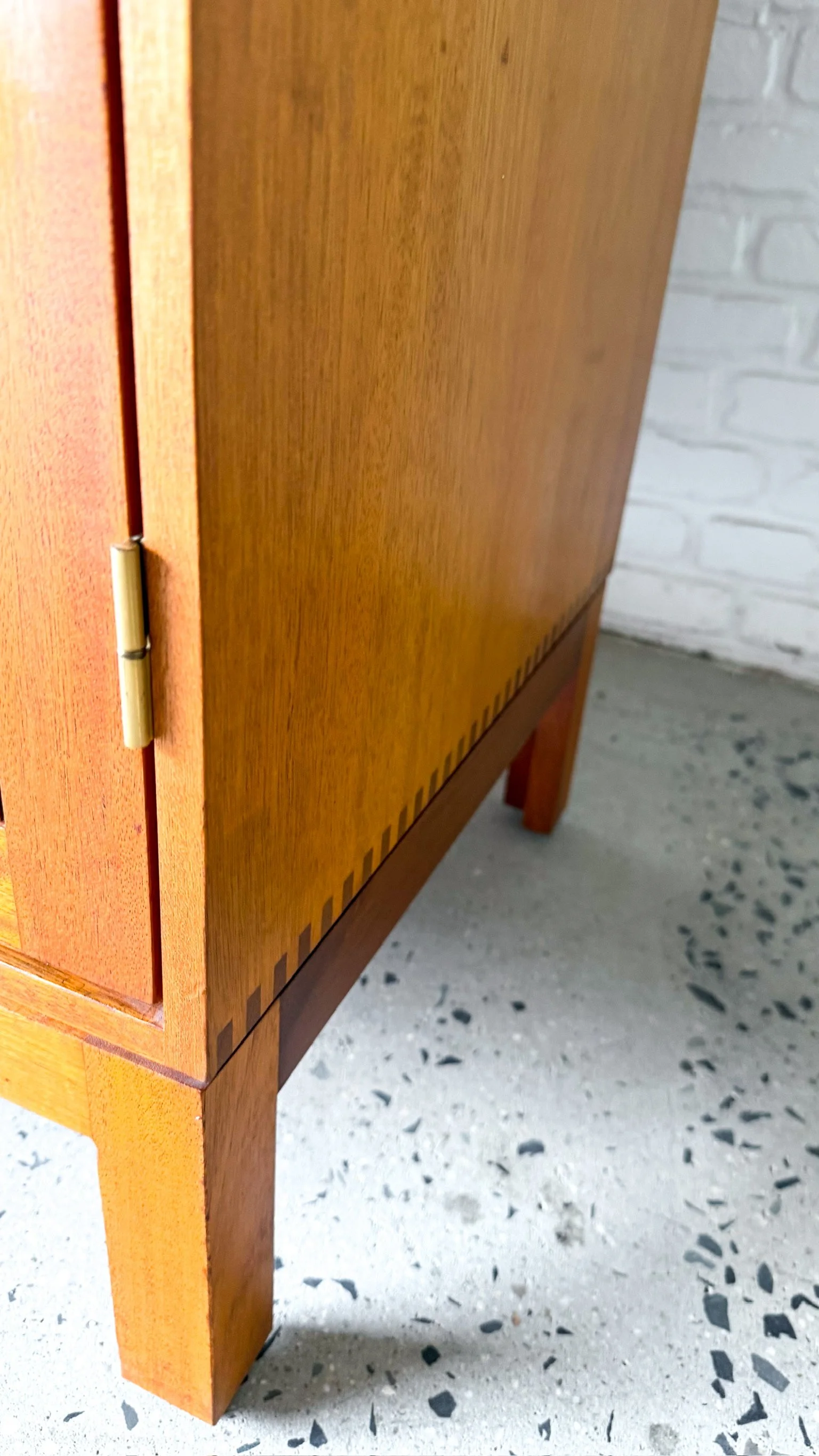 Danish Teak Two Piece Bookcase9.jpg