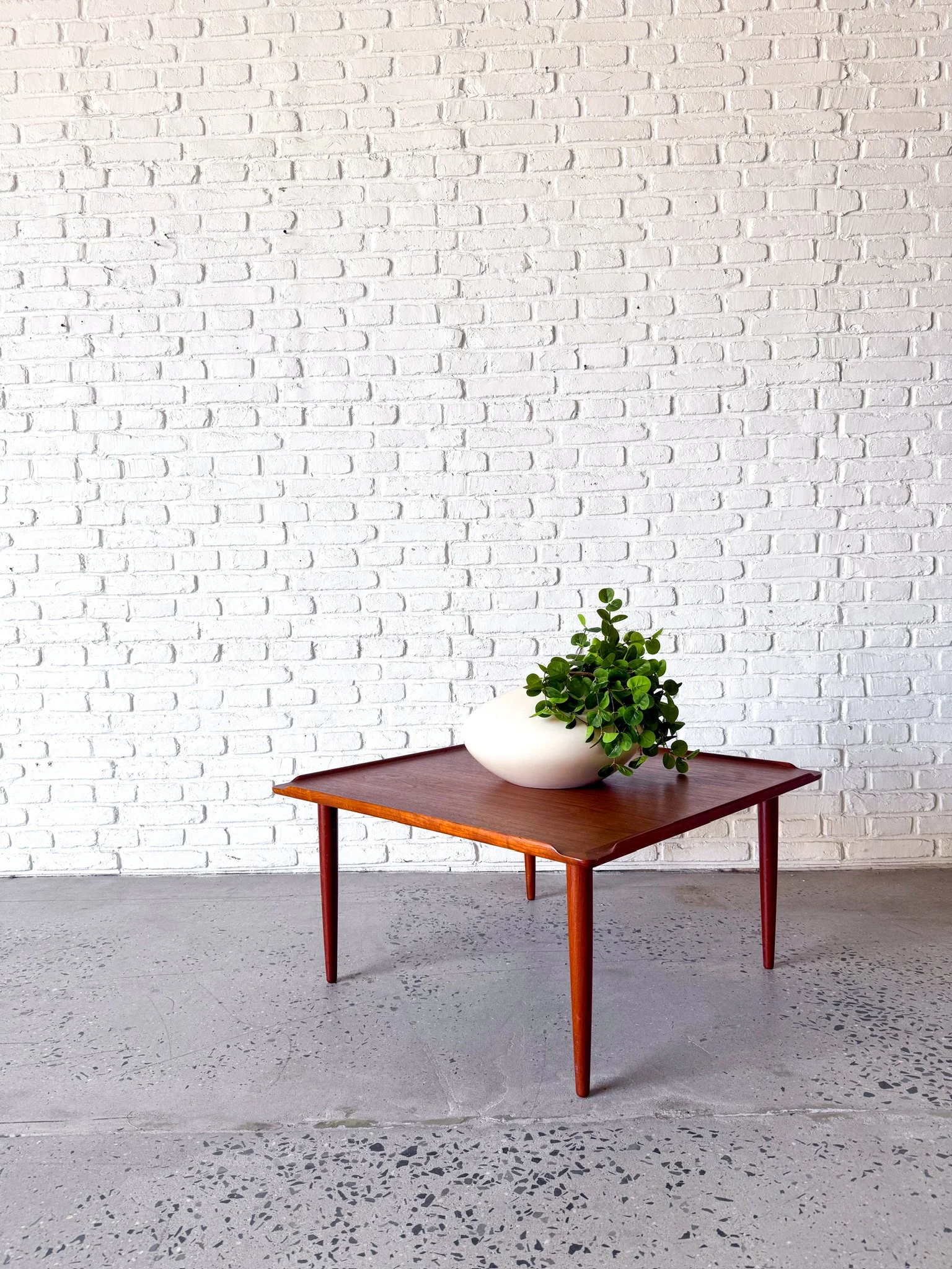 Square Teak Coffee Table made in Denmark by Poul Jensen for Selig