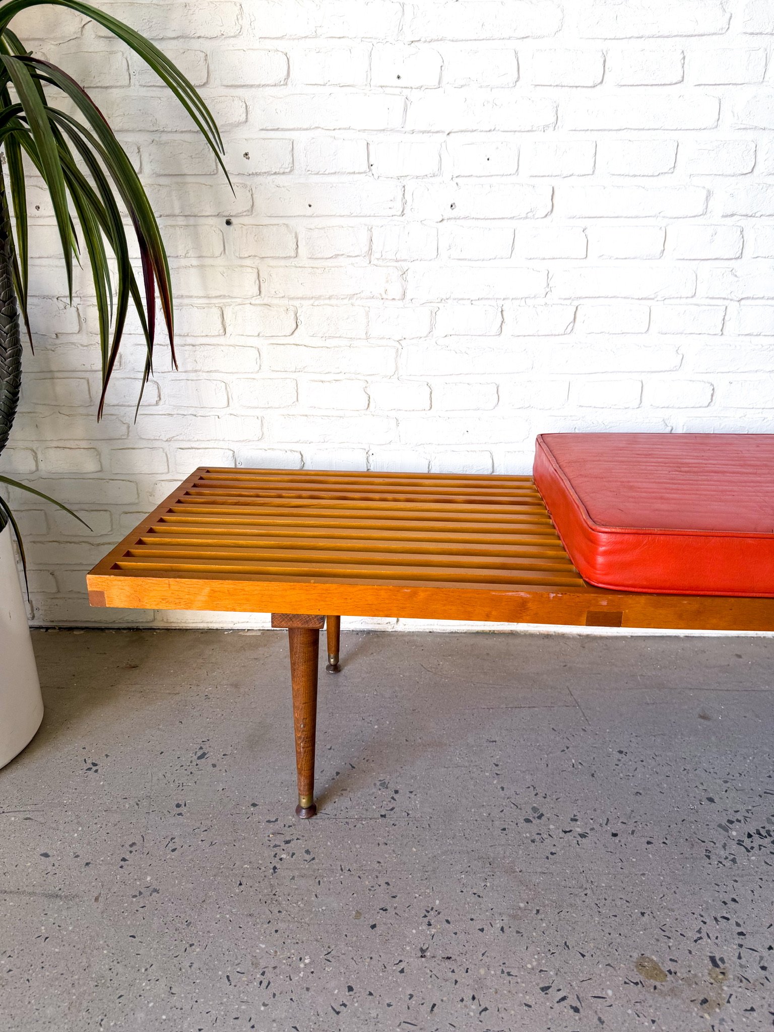 Slat Bench with Leather Cushions14.jpg