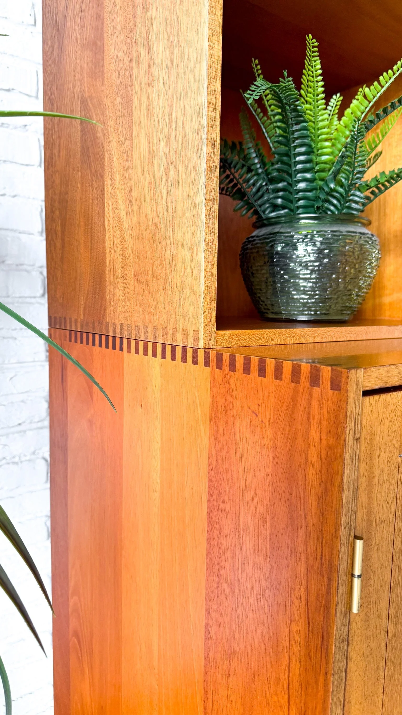 Danish Teak Two Piece Bookcase10.jpg