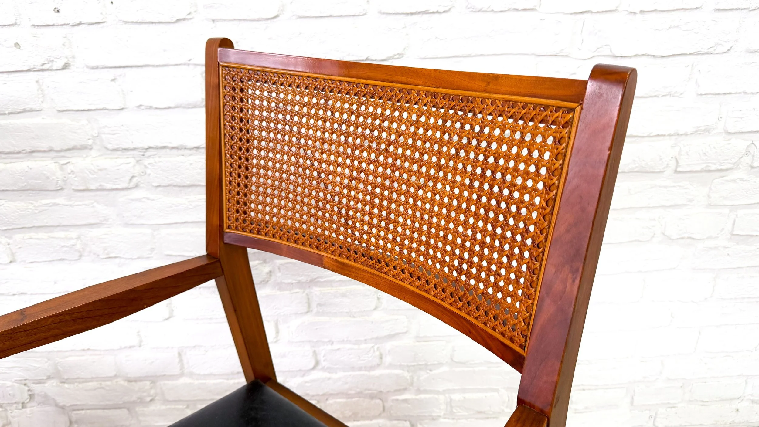 Walnut Caned Back Mid Century Dining Chairs6.jpg