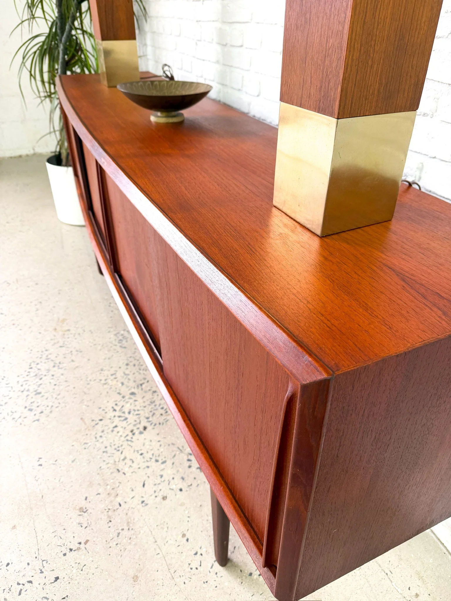 Danish Teak Curved Front Credenza9.jpg