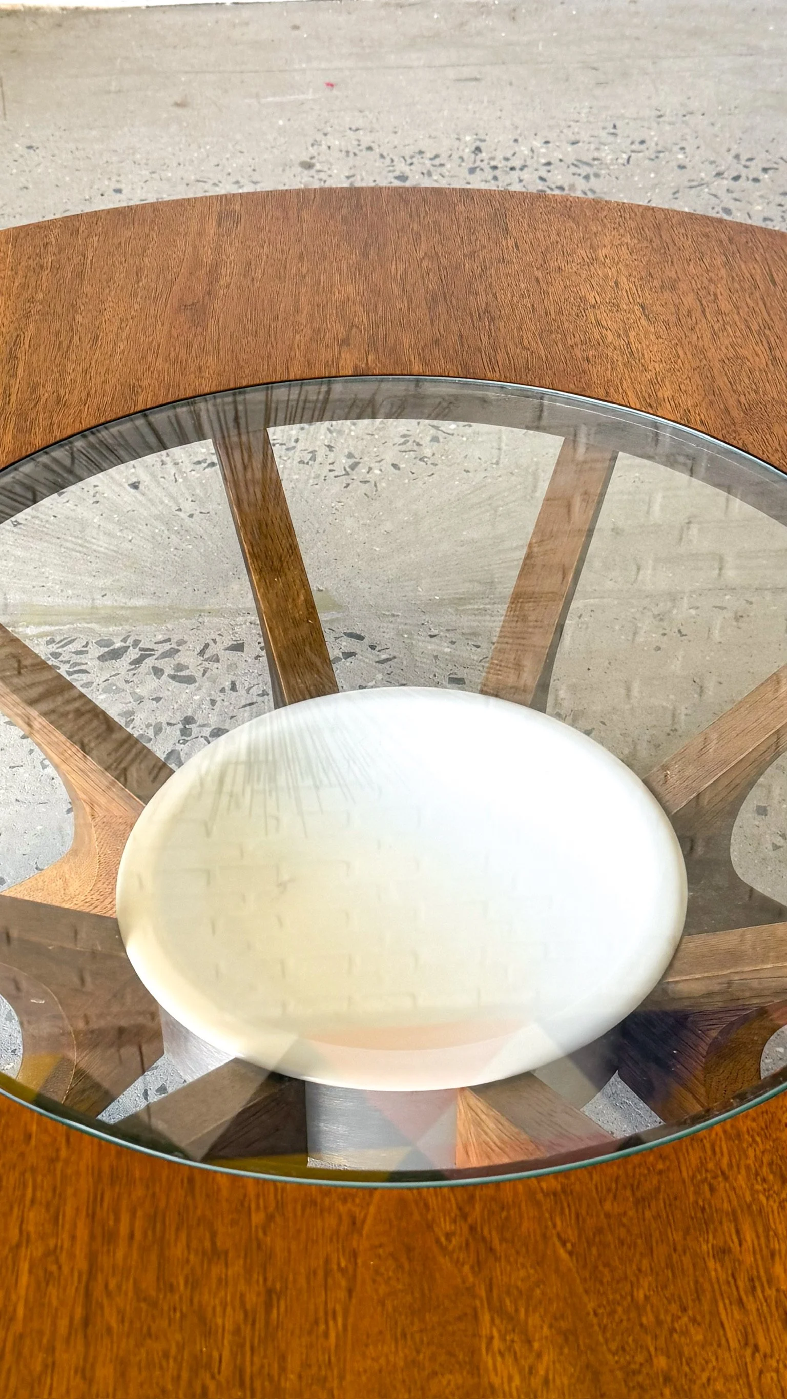 Broyhill Brasilia Cathedral Coffee Table with Rare Bowl9.jpg