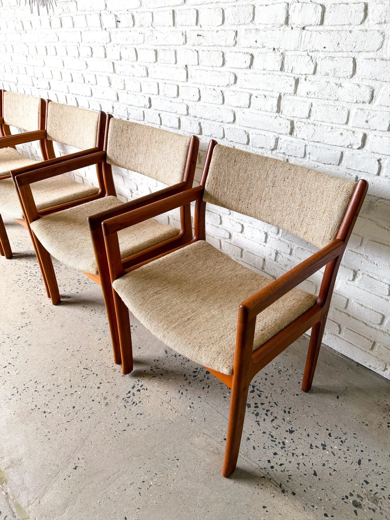 Teak Dining Chairs With Arms Set of 6 by D-Scan9.jpg
