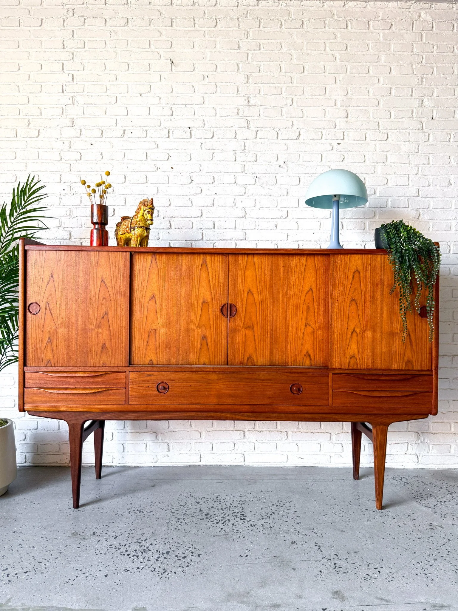 Johannes Andersen for Uldum Danish Teak Sideboard14.JPG
