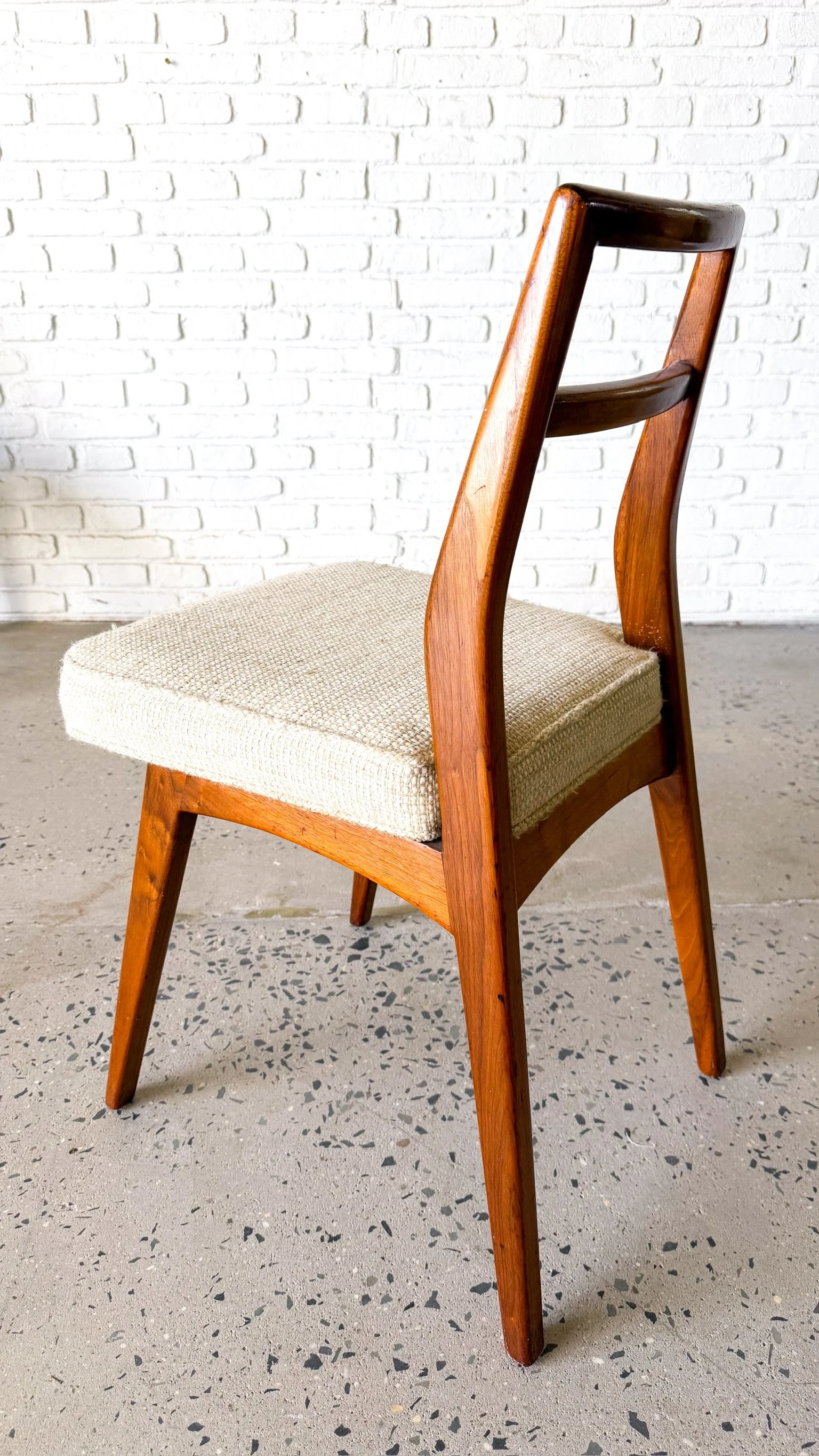 Mel Smilow Solid Walnut Set of 6 Dining Chairs20.jpg