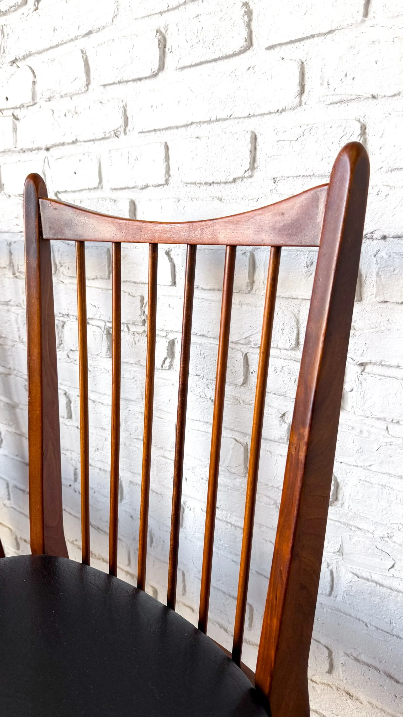 Mid Century Modern Walnut Dining Chairs with Spindle Backs8.jpg