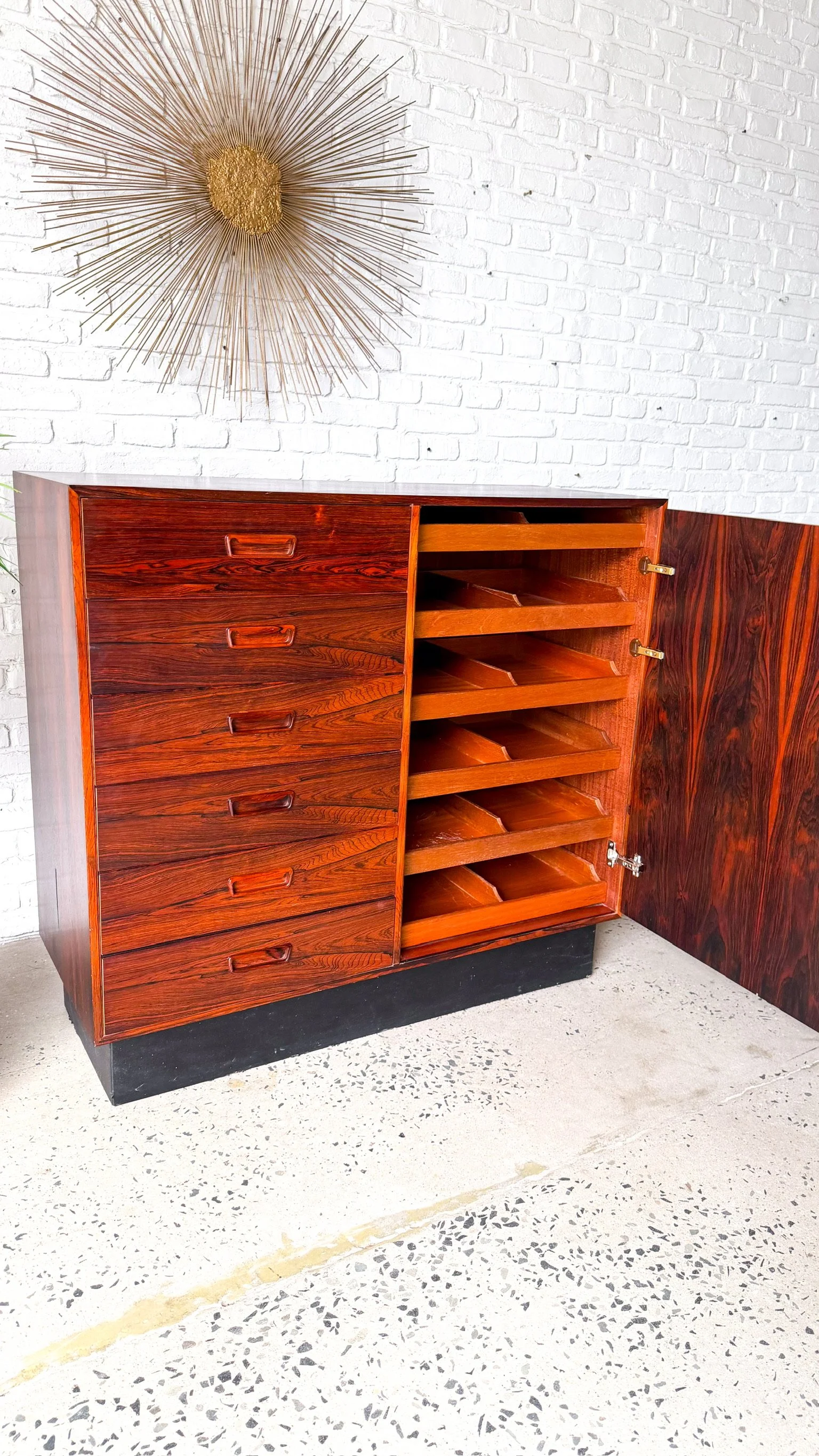Rosewood Chest Highboy  Made in Denmark12.jpg