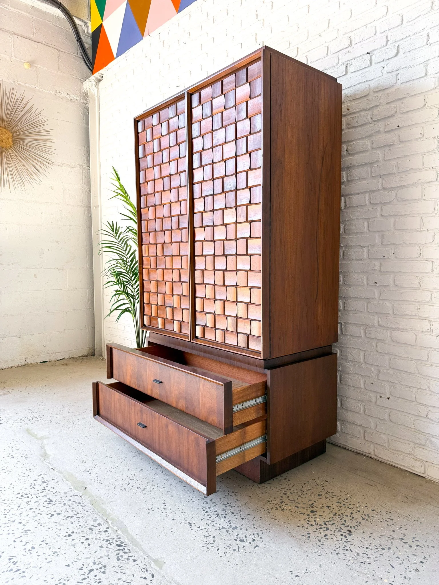 1960s Brutalist Walnut Armoir16.jpg