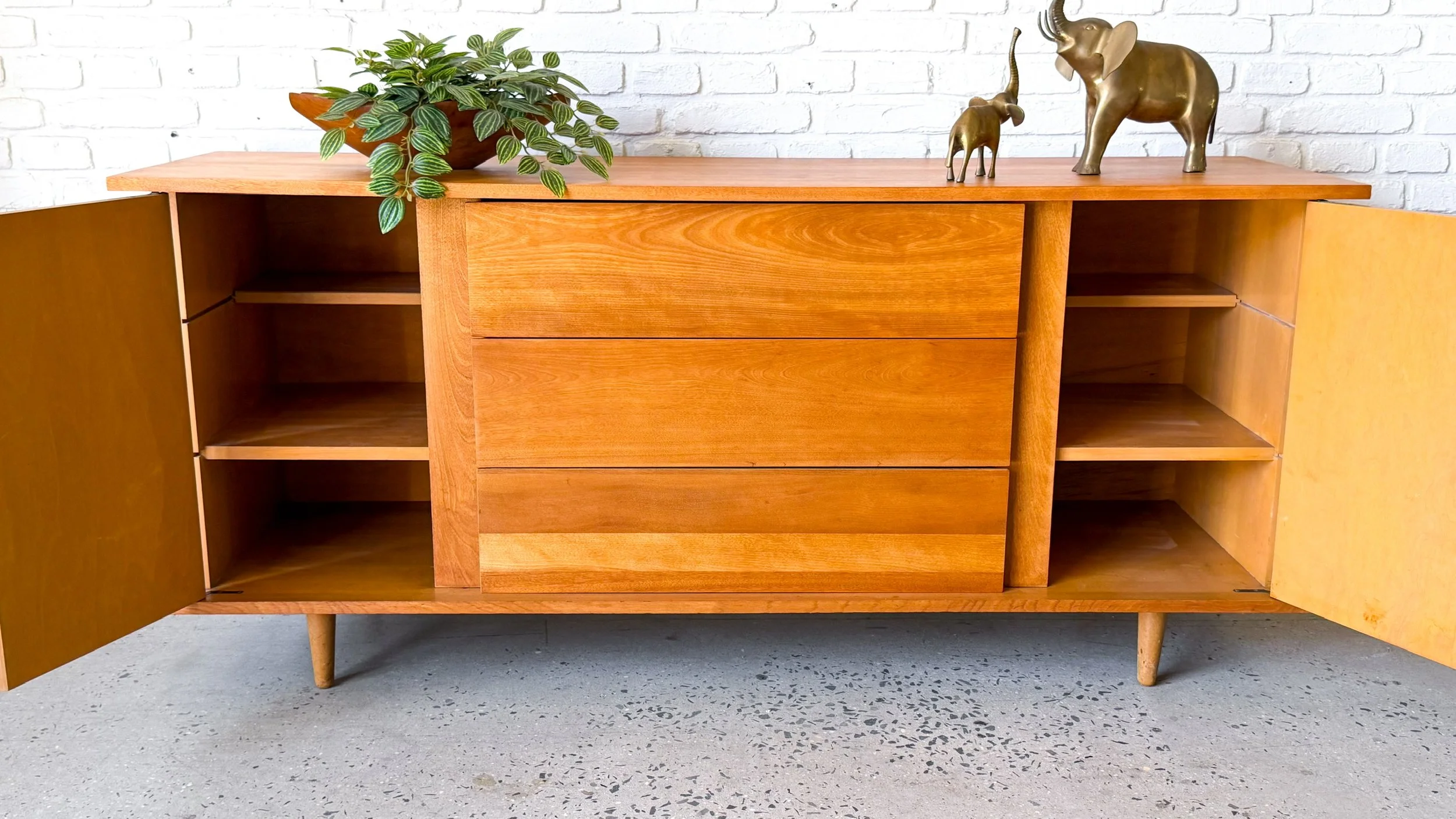 Solid Birch Credenza by Manual Martin made in California6.jpg