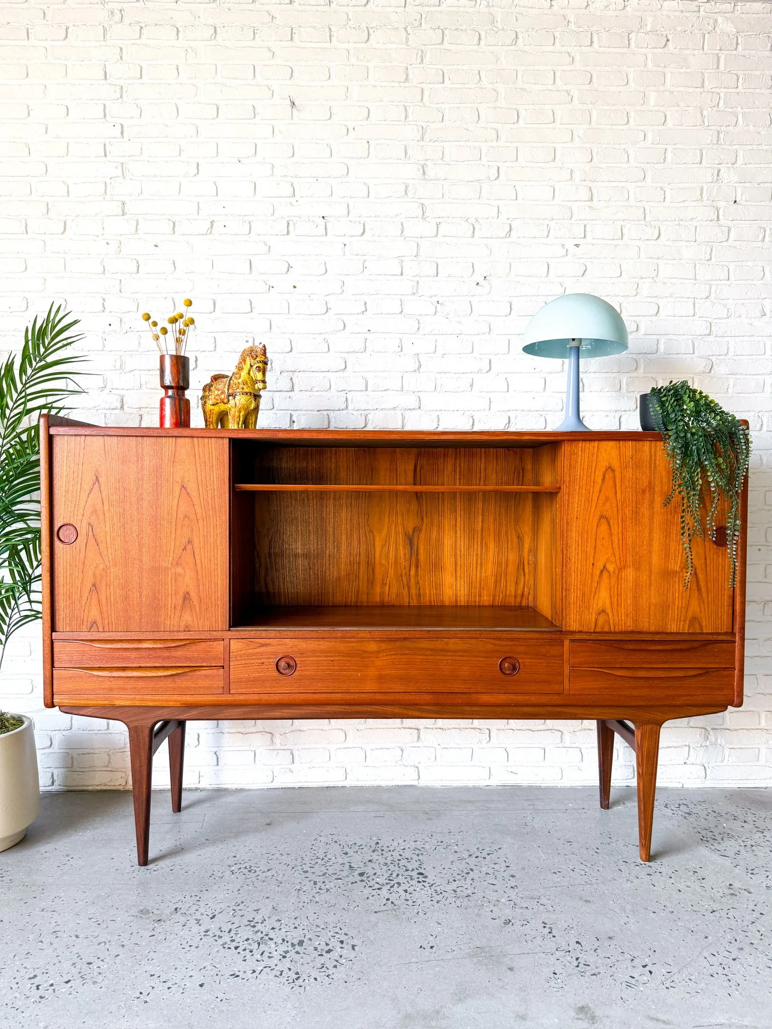 Johannes Andersen for Uldum Danish Teak Sideboard4.JPG