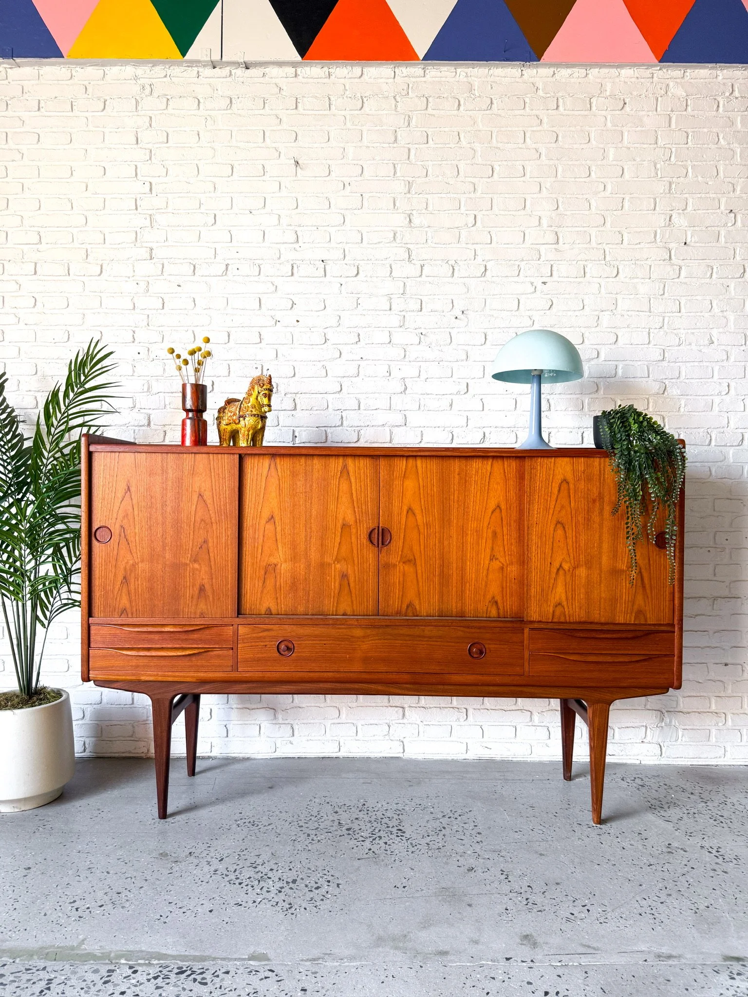 Johannes Andersen for Uldum Danish Teak Sideboard10.JPG