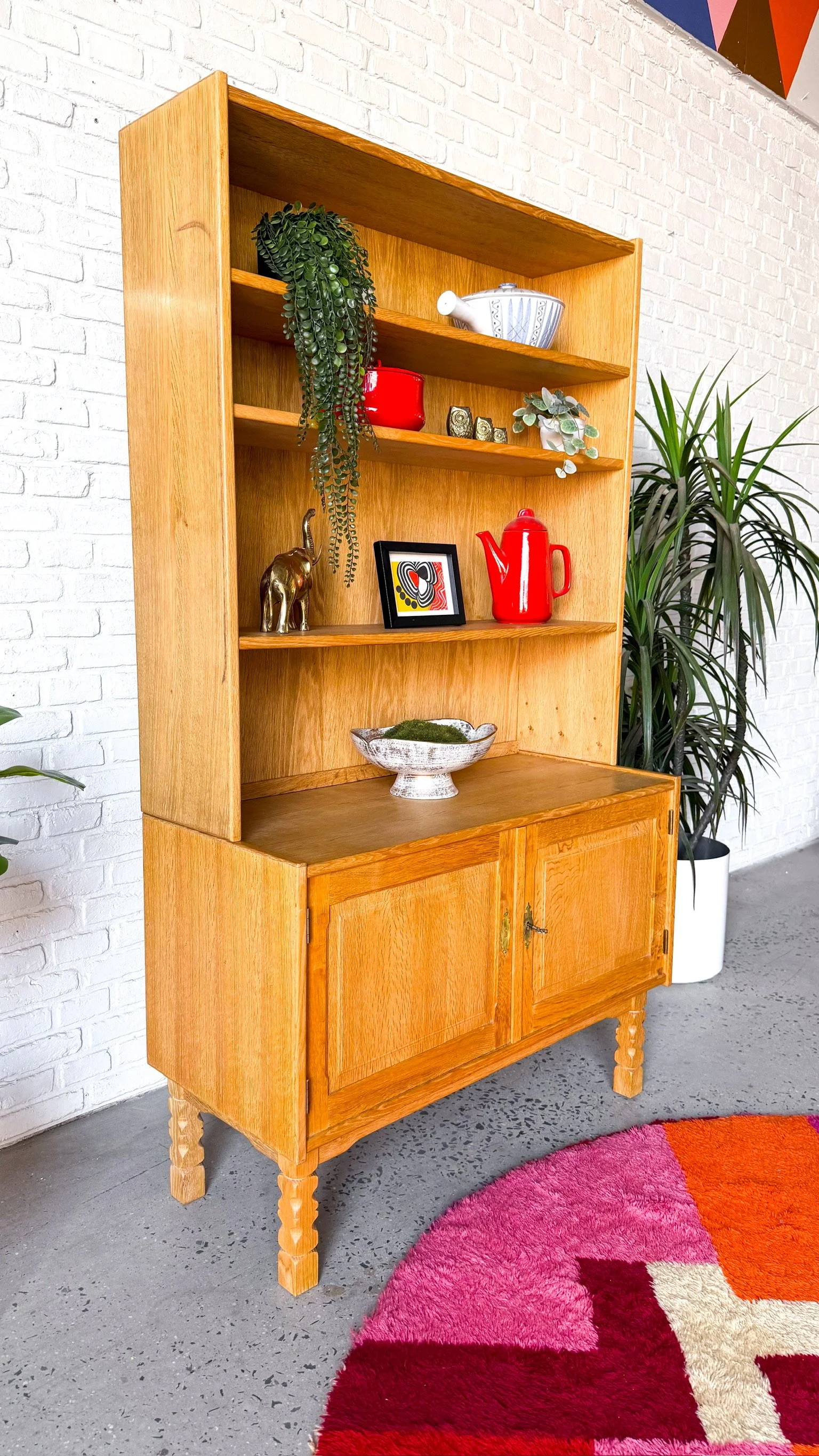 Danish Modern Oak Bookshelf10.jpg