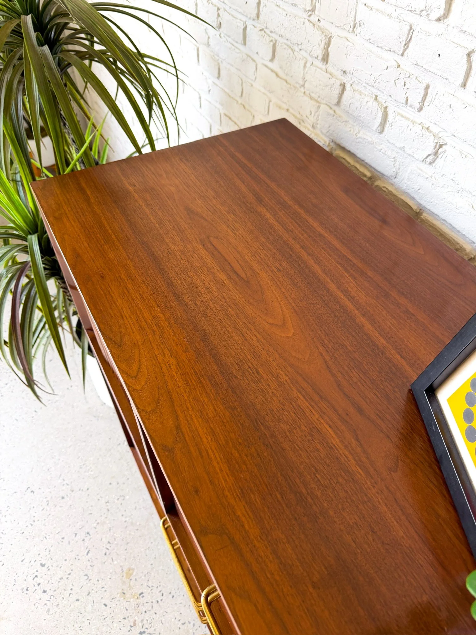 Walnut Highboy Dresser Mid Century Modern12.jpg