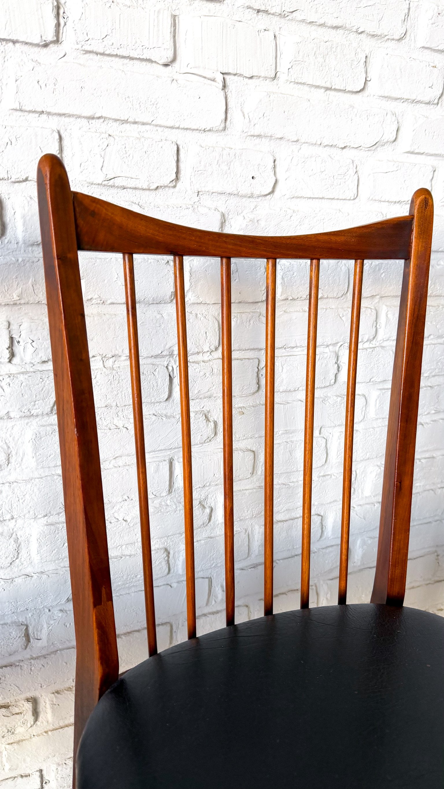 Mid Century Modern Walnut Dining Chairs with Spindle Backs7.jpg