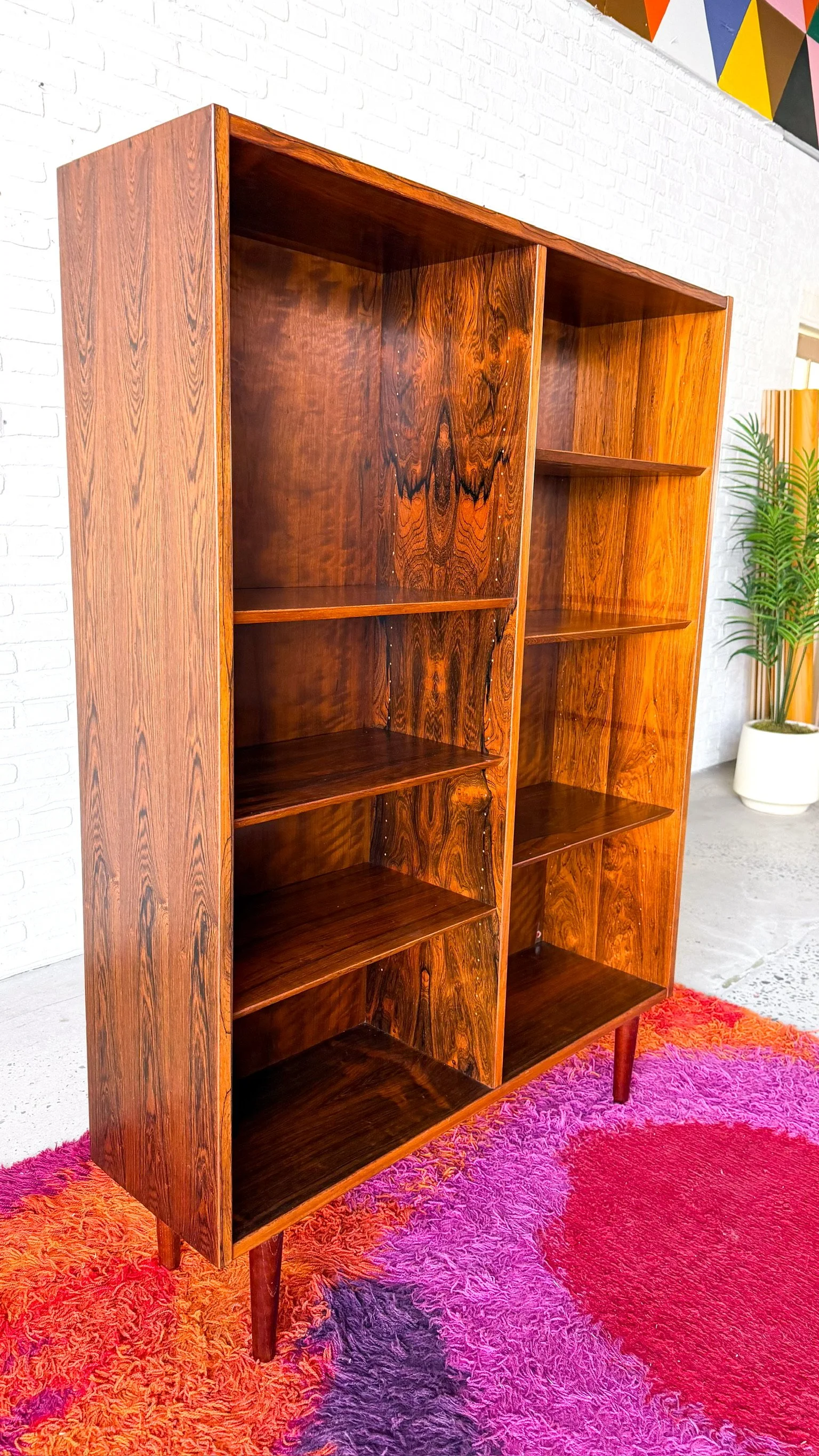 POUL HUNDEVAD DANISH ROSEWOOD BOOKCASE C. 1960S11.jpg