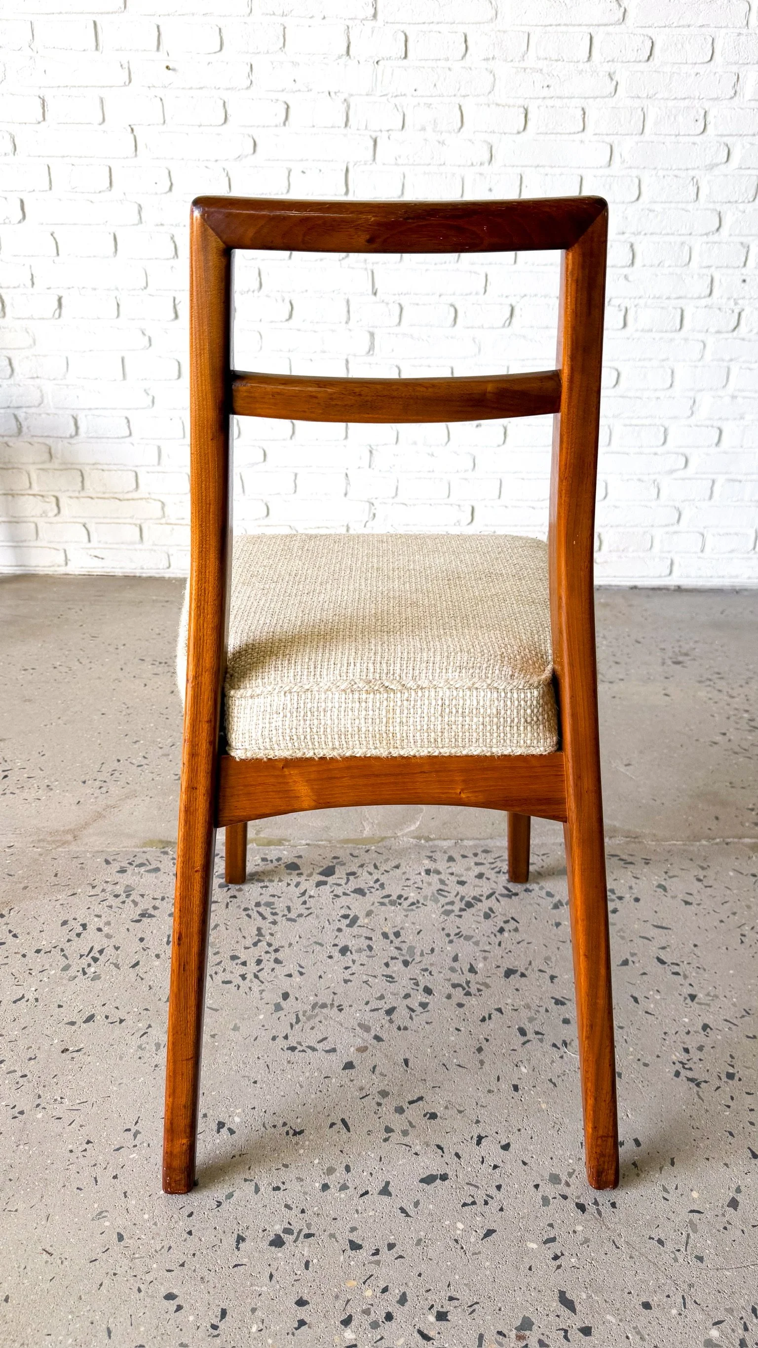 Mel Smilow Solid Walnut Set of 6 Dining Chairs21.jpg