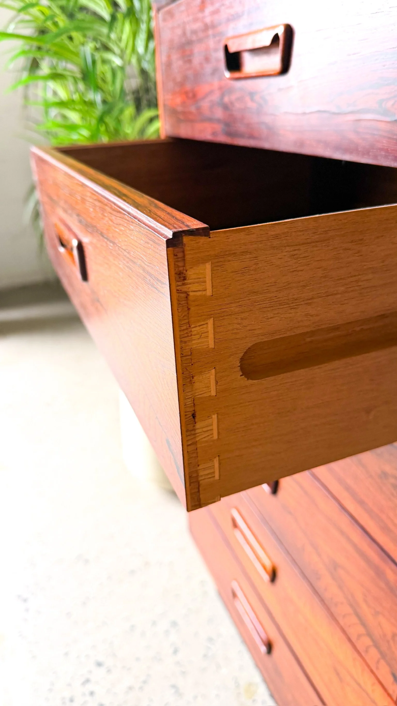 Rosewood Chest Highboy  Made in Denmark9.jpg
