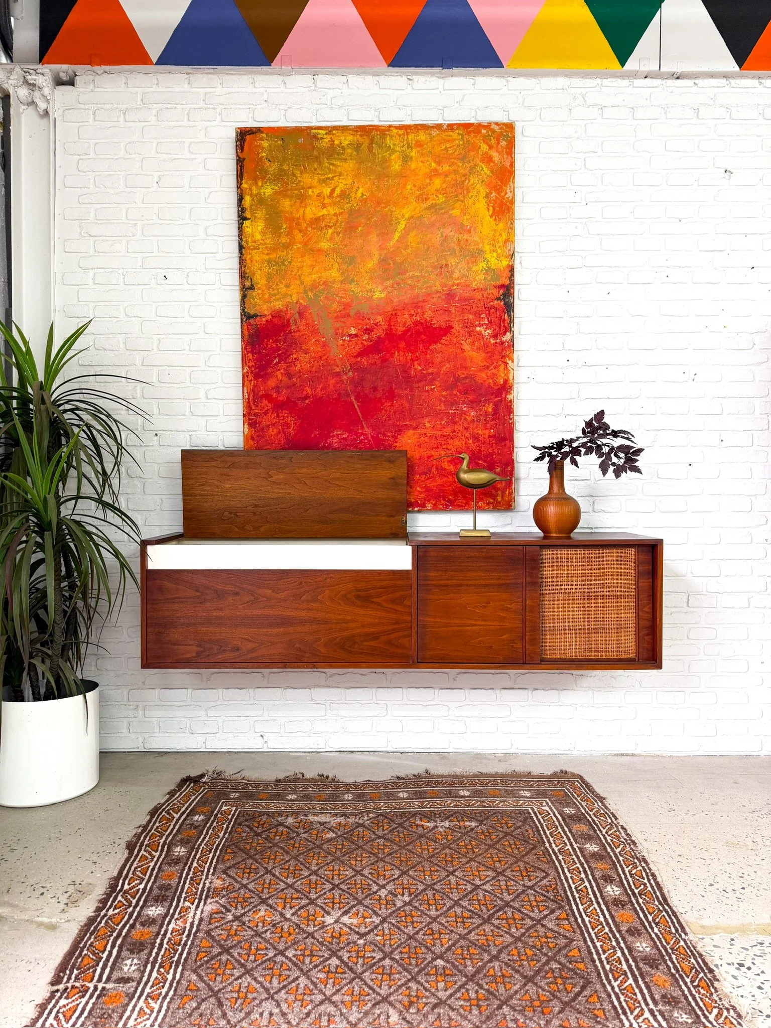 Wall mounted record console credenza1.jpg